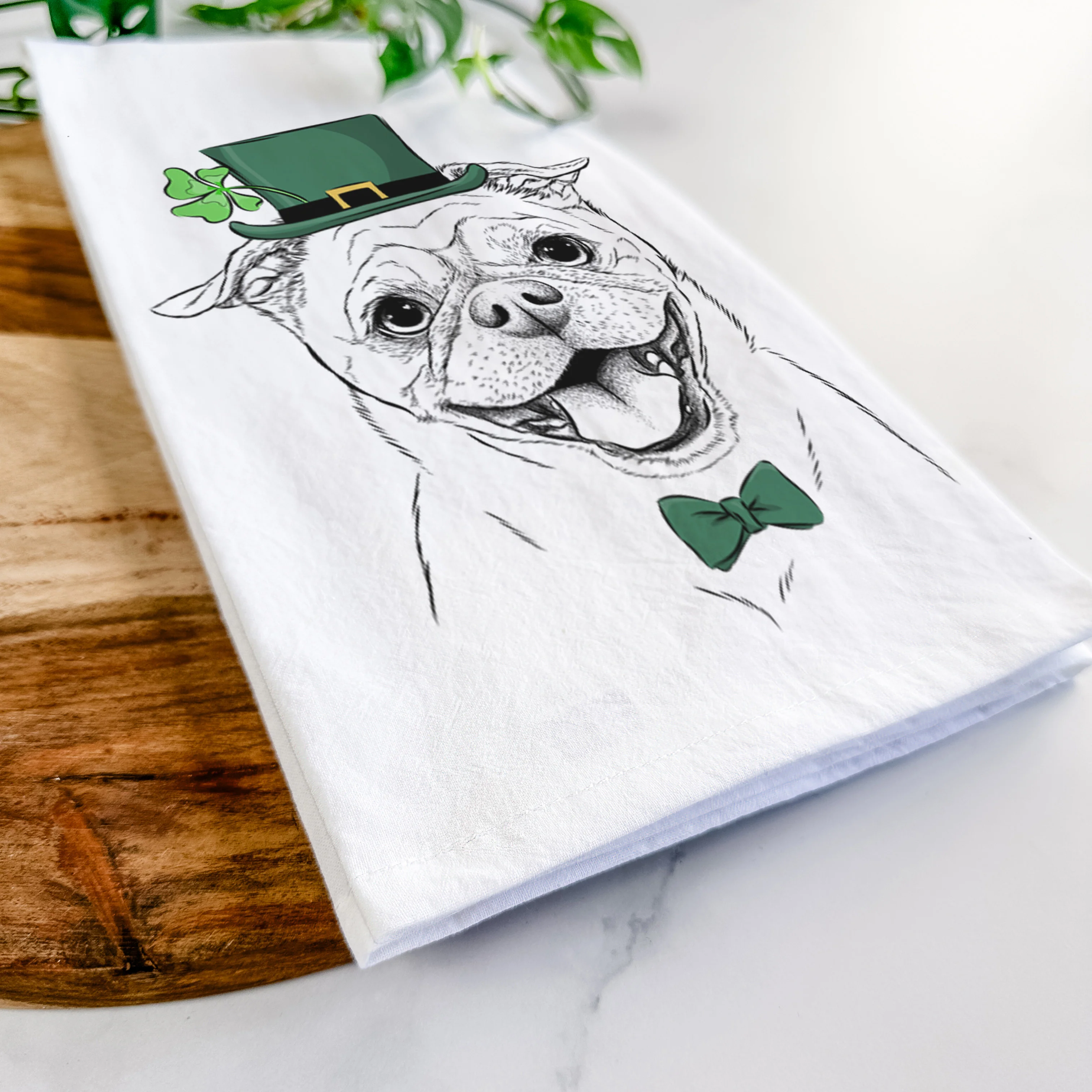 Riley the Chug Tea Towel - Image 13