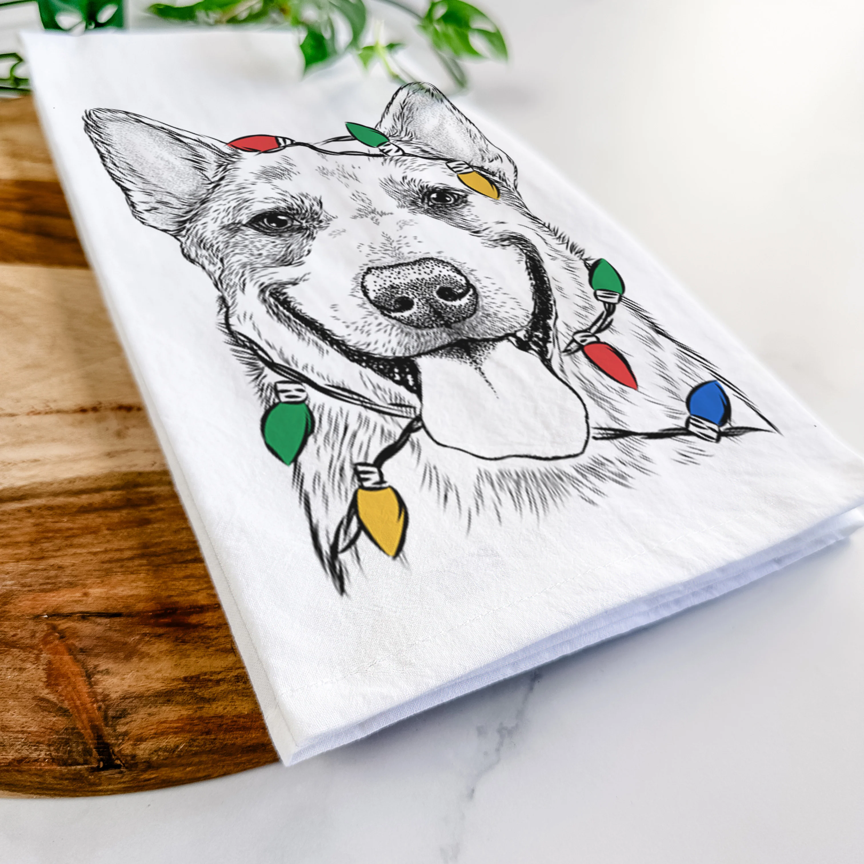 Rio the Australian Cattle Dog Tea Towel - Image 10
