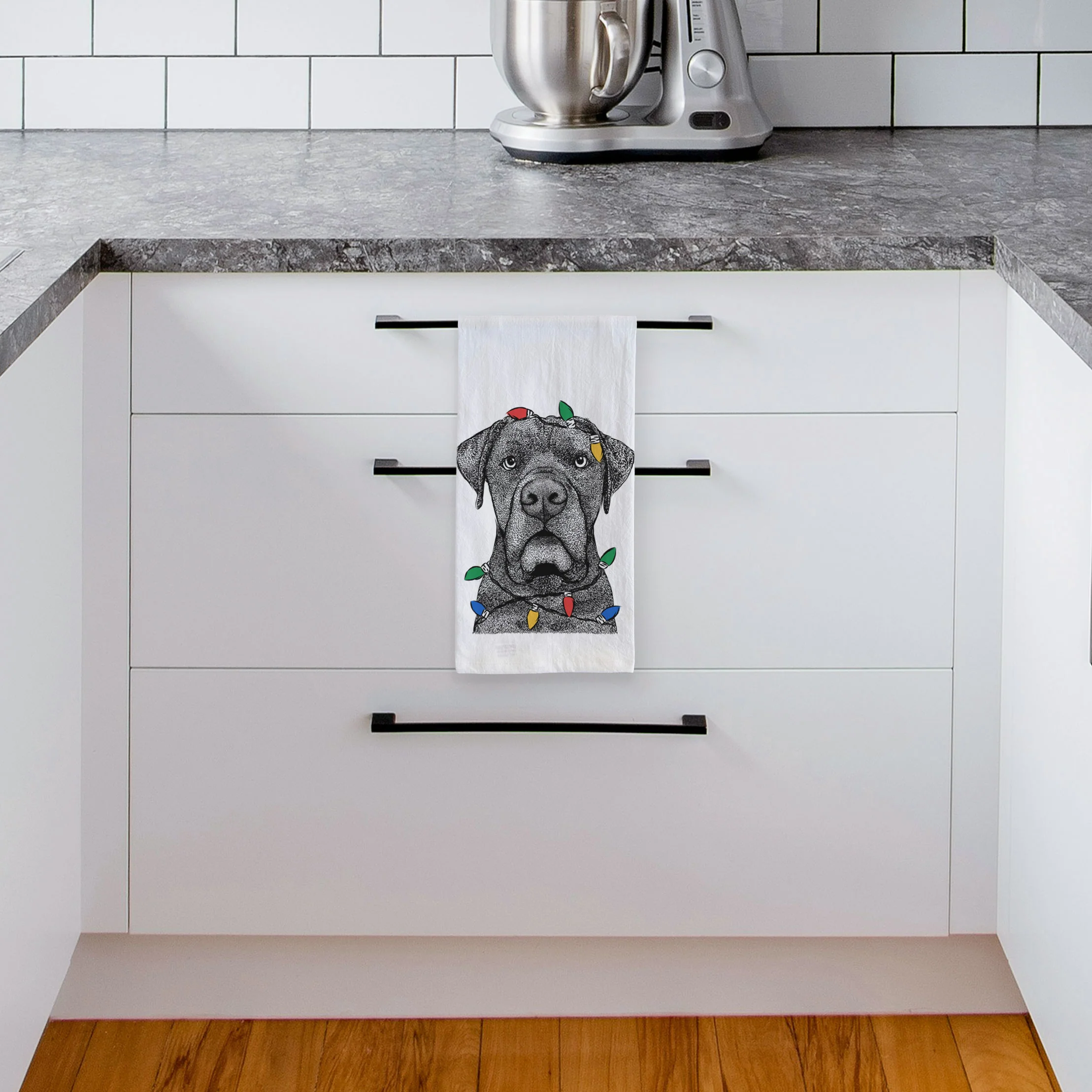 Rocco the Cane Corso Tea Towel - Image 4
