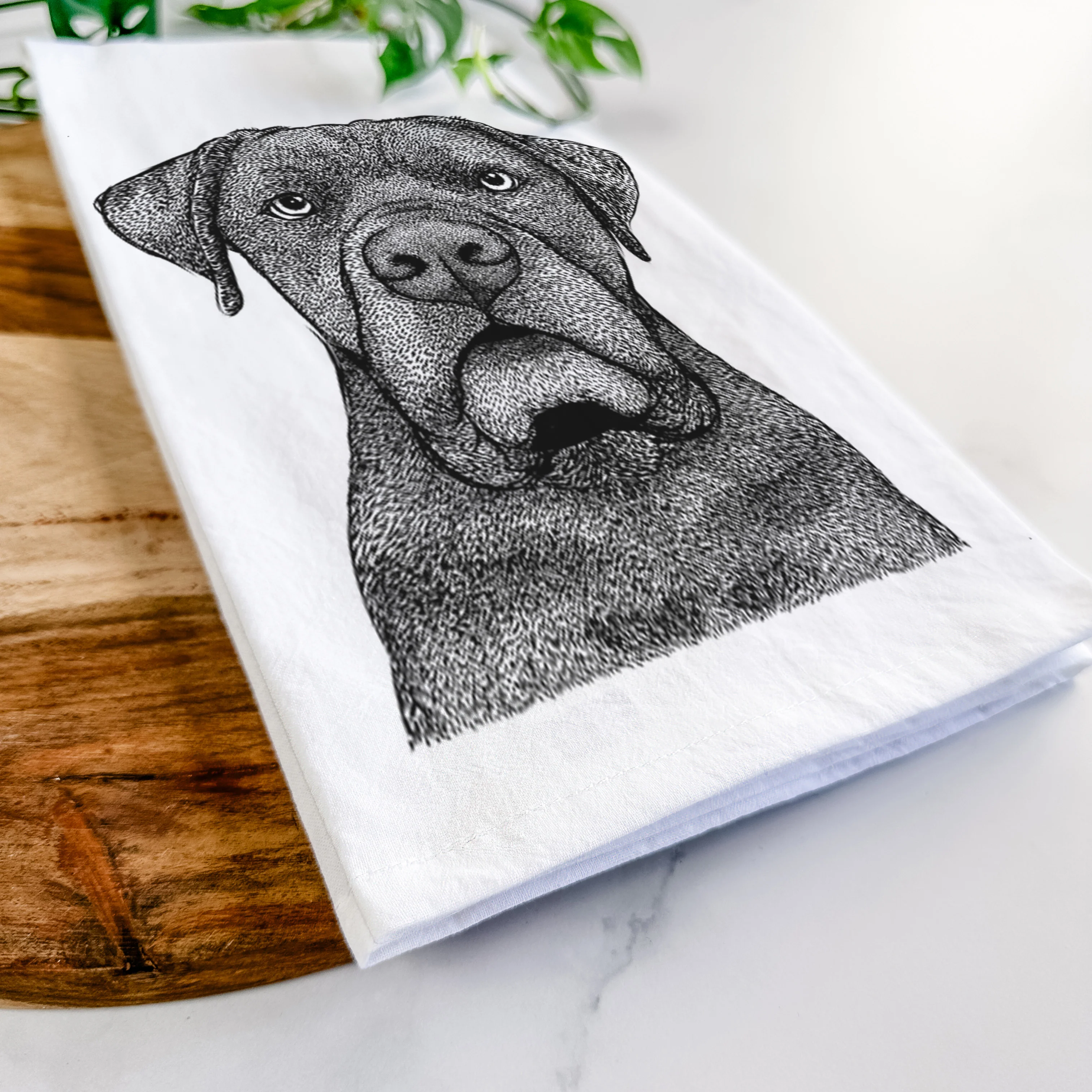 Rocco the Cane Corso Tea Towel - Image 5