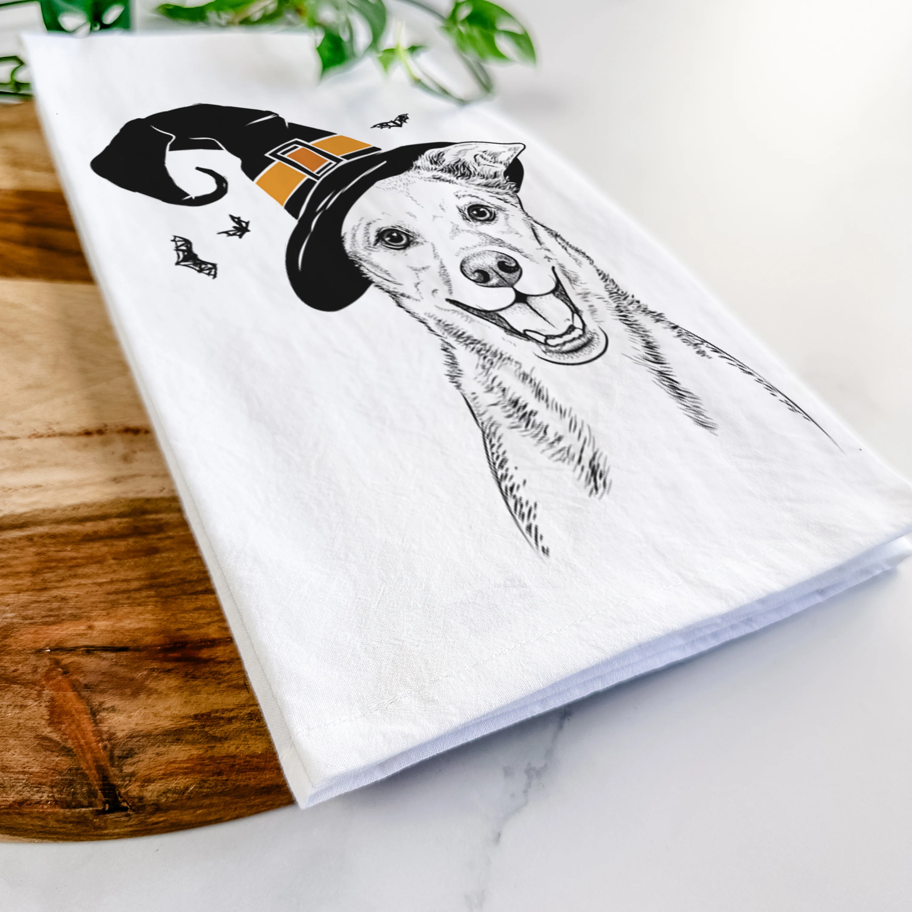 Rocco the Mixed Breed Tea Towel - Image 8