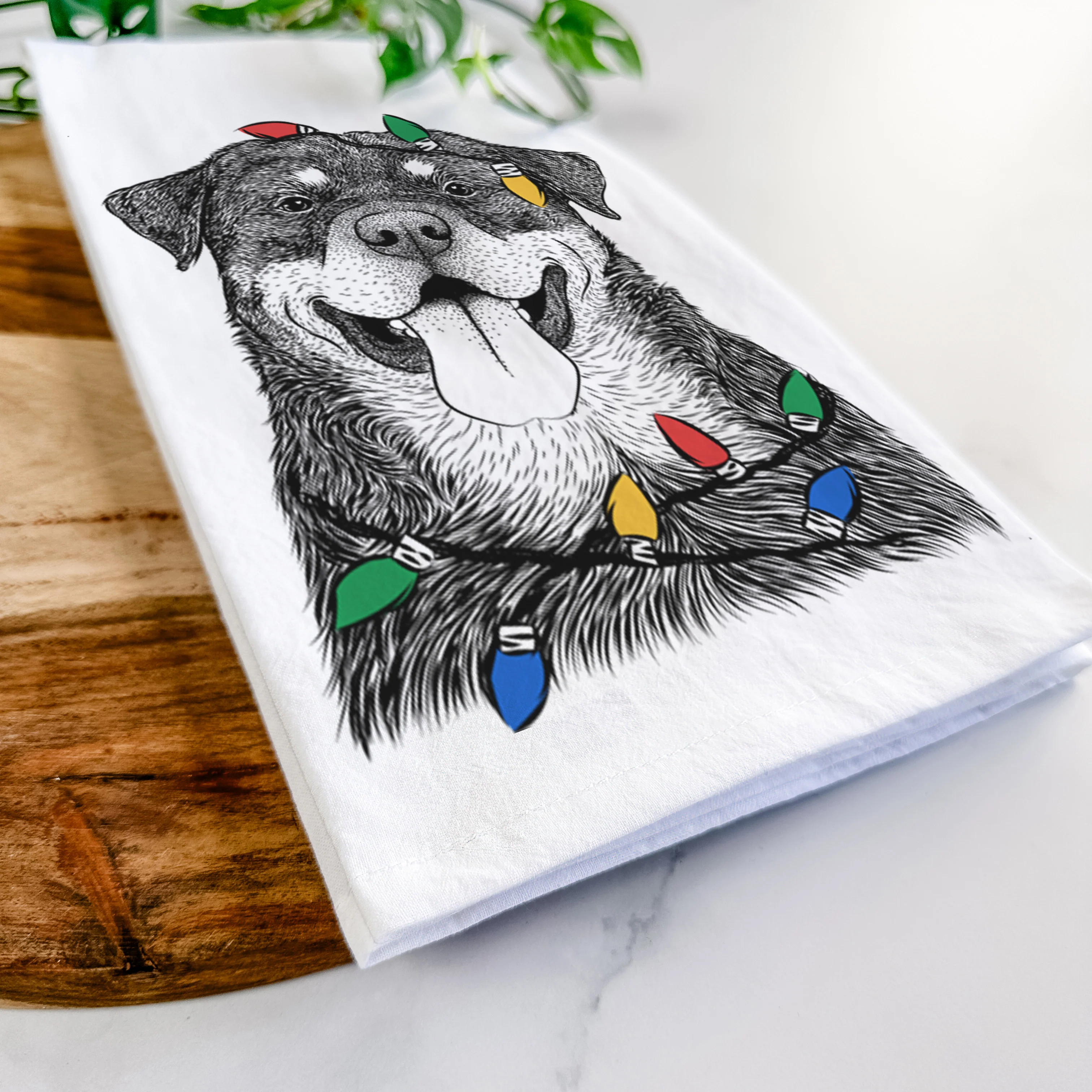 Romeo the Rottweiler Tea Towel - Image 10