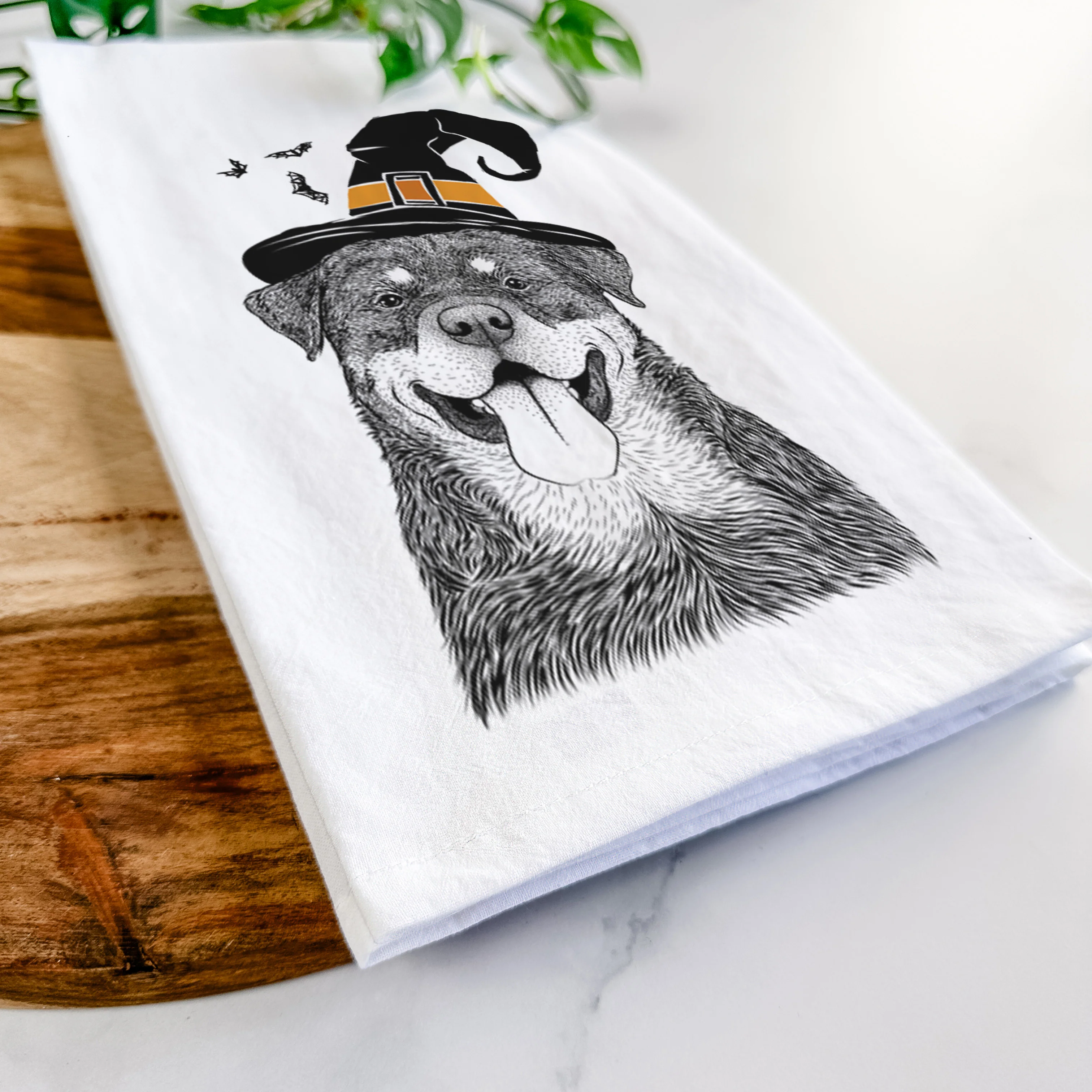 Romeo the Rottweiler Tea Towel - Image 8