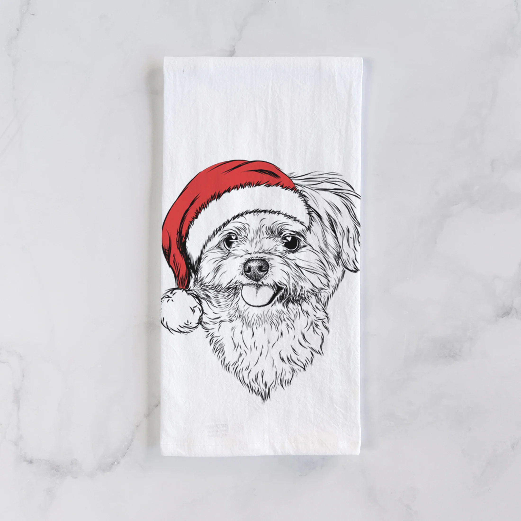 Rosie the Maltipoo Tea Towel - Image 2