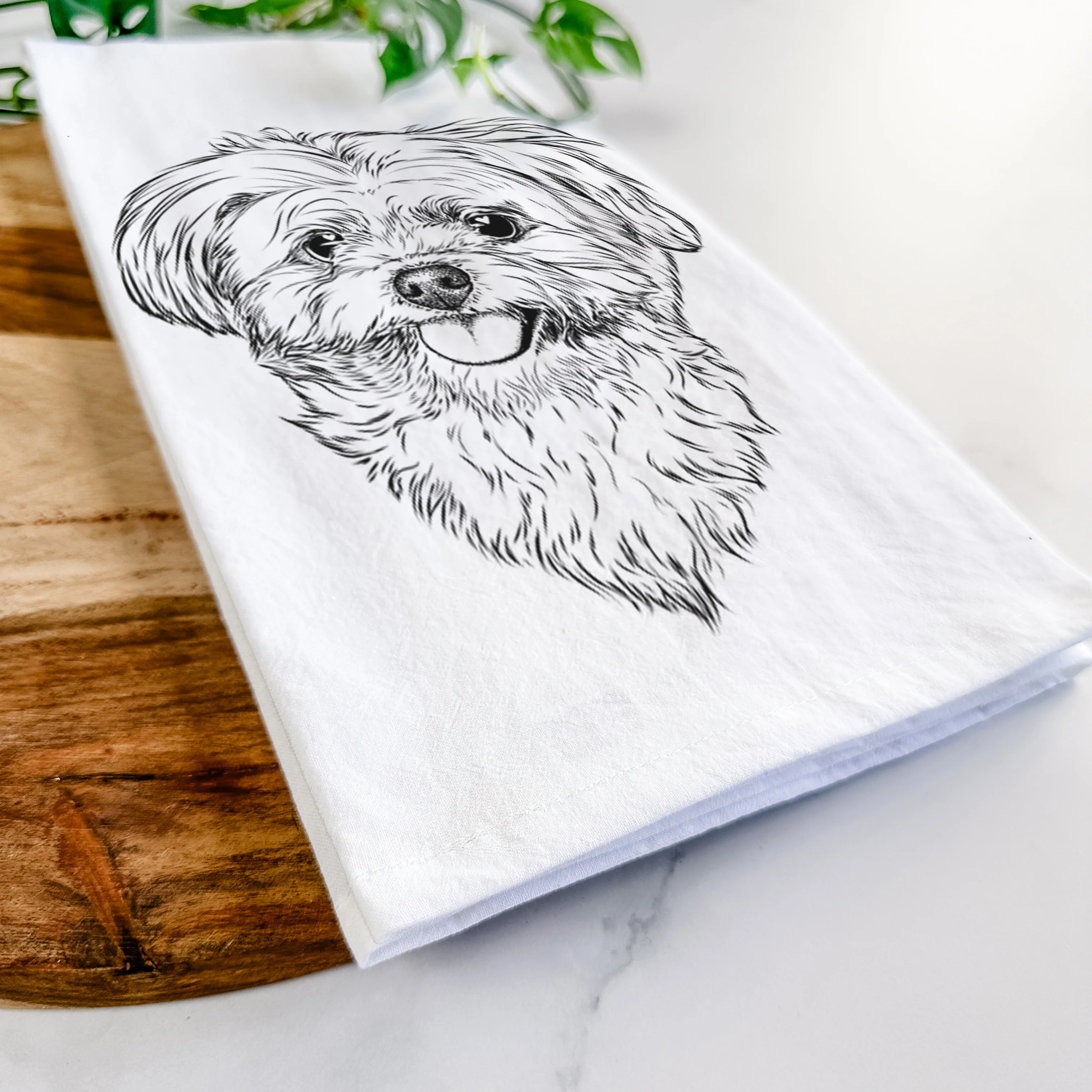 Rosie the Maltipoo Tea Towel - Image 5