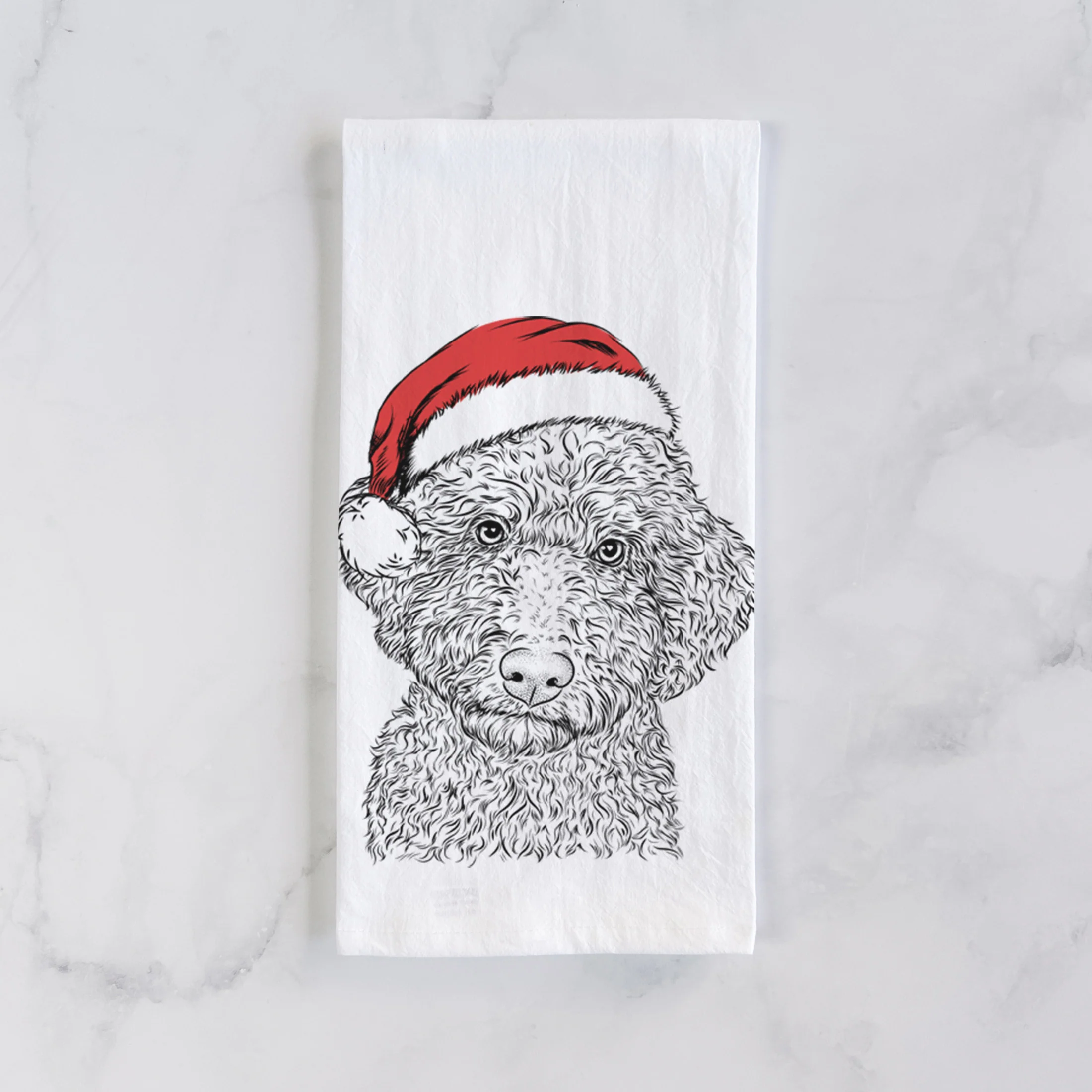 Ross the Lagotto Romagnolo Tea Towel - Image 2