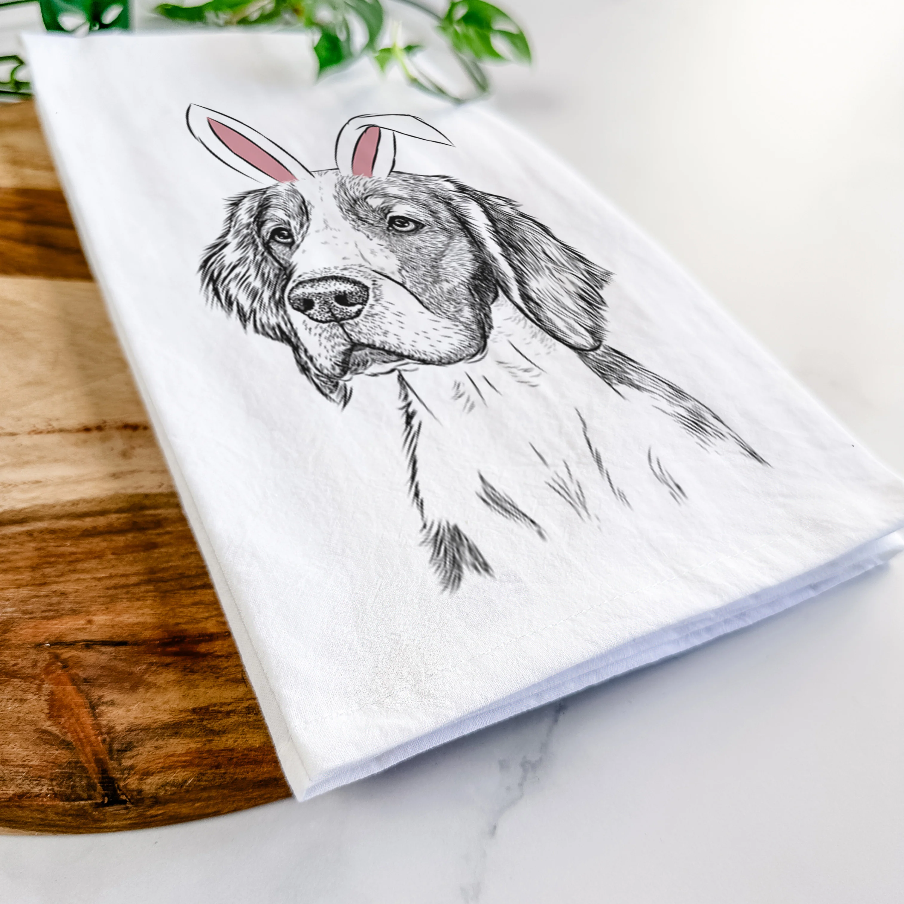 Roxy the Welsh Springer Spaniel Tea Towel - Image 14