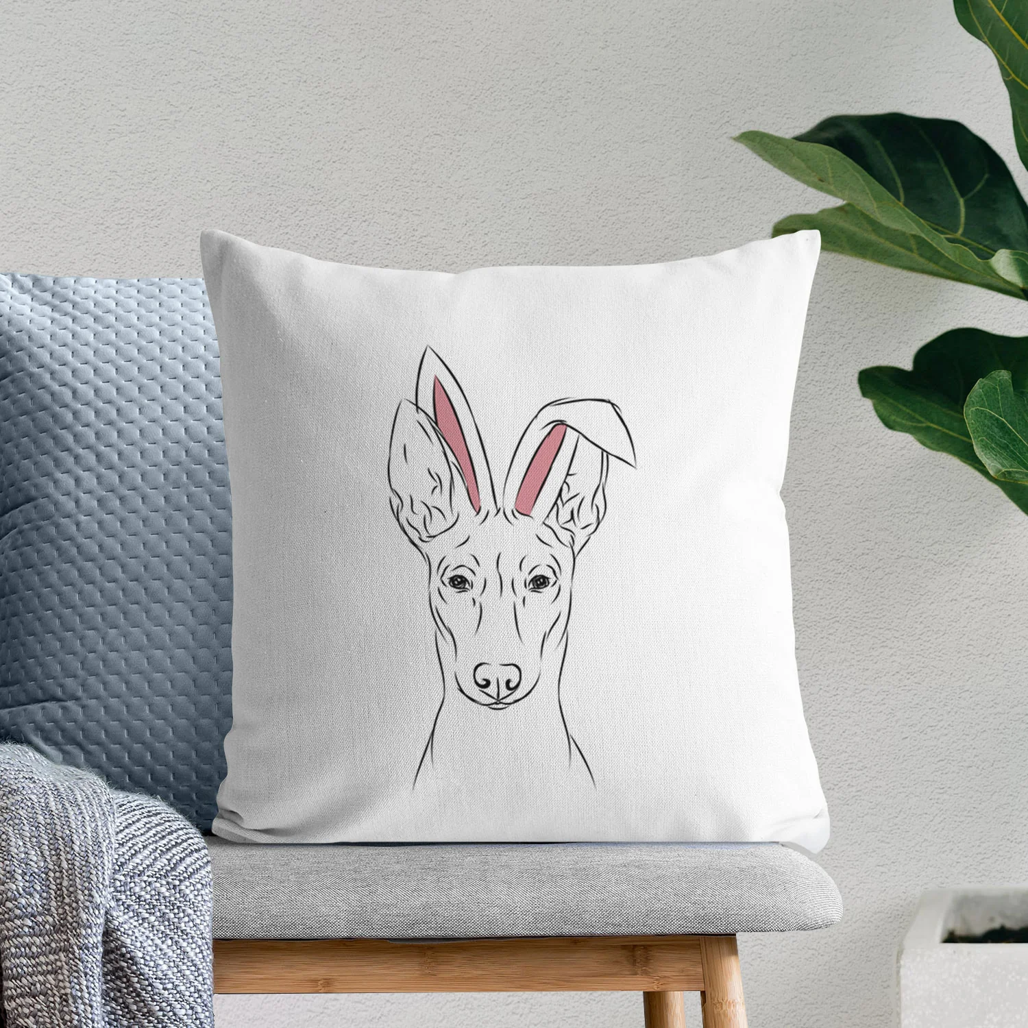 Ruadh the Pharaoh Hound - Throw Pillow Cover - Image 11