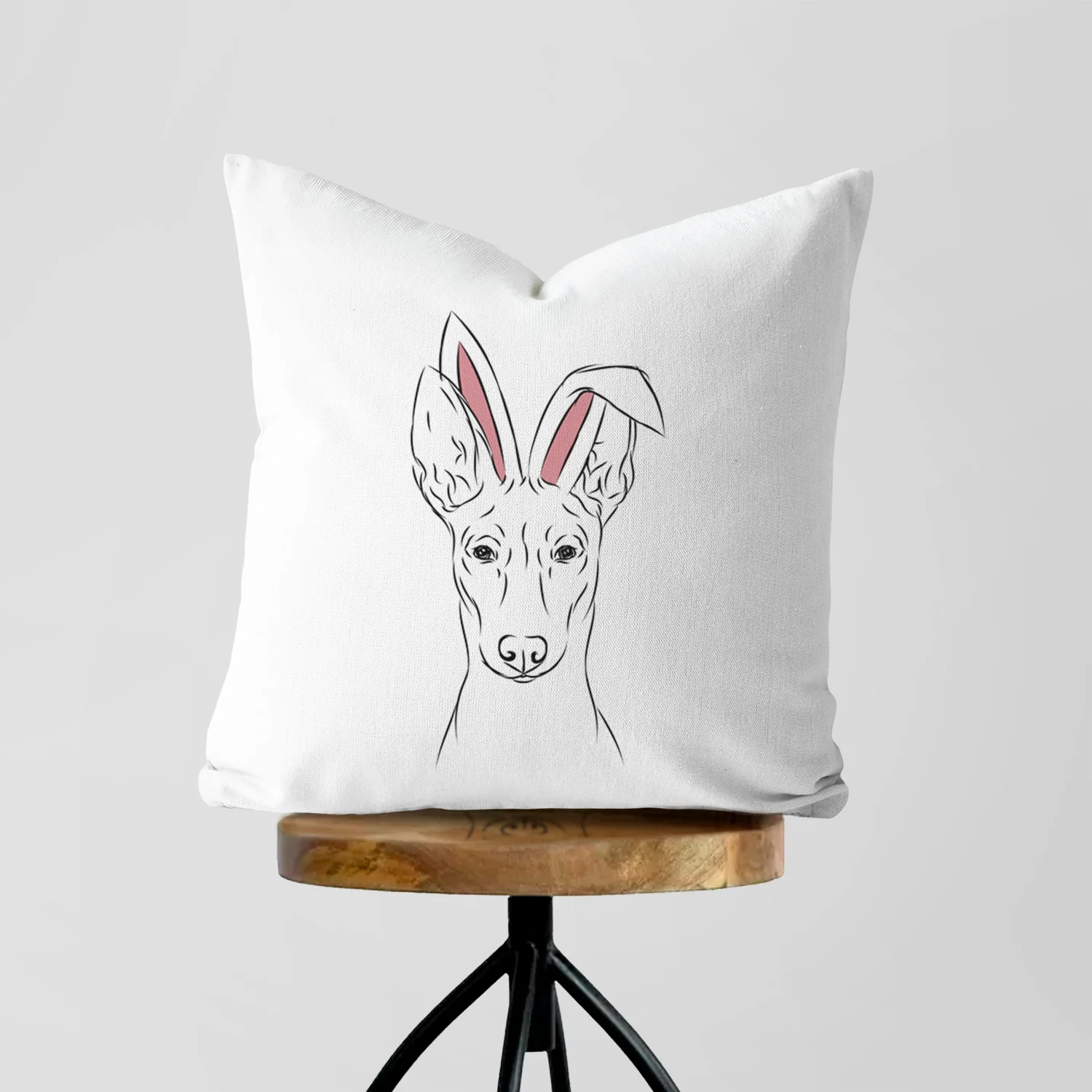 Ruadh the Pharaoh Hound - Throw Pillow Cover - Image 5