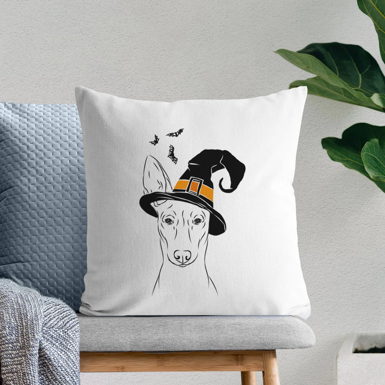 Ruadh the Pharaoh Hound - Throw Pillow Cover - Image 8