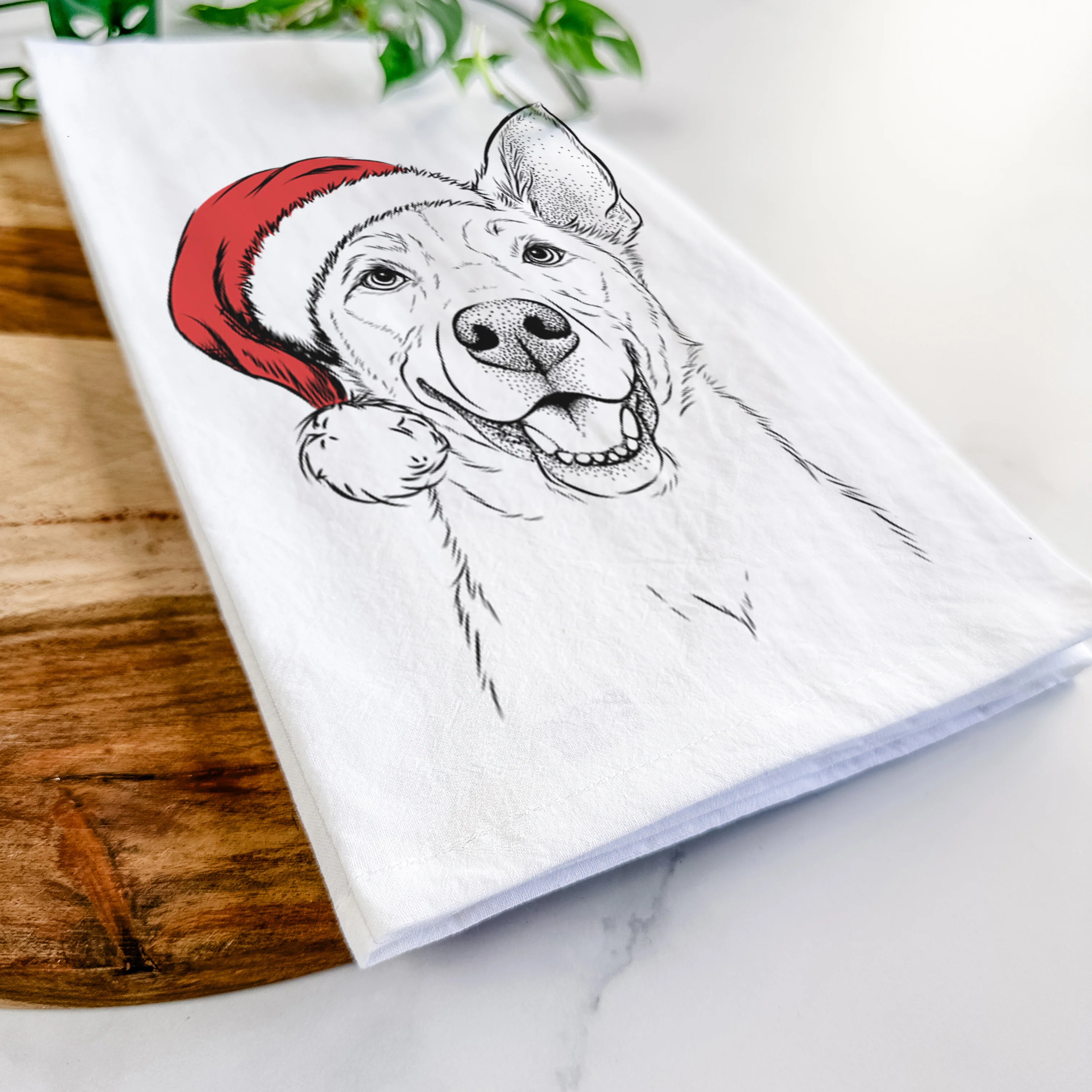 Rumley the Kelpie Mix Tea Towel - Image 9