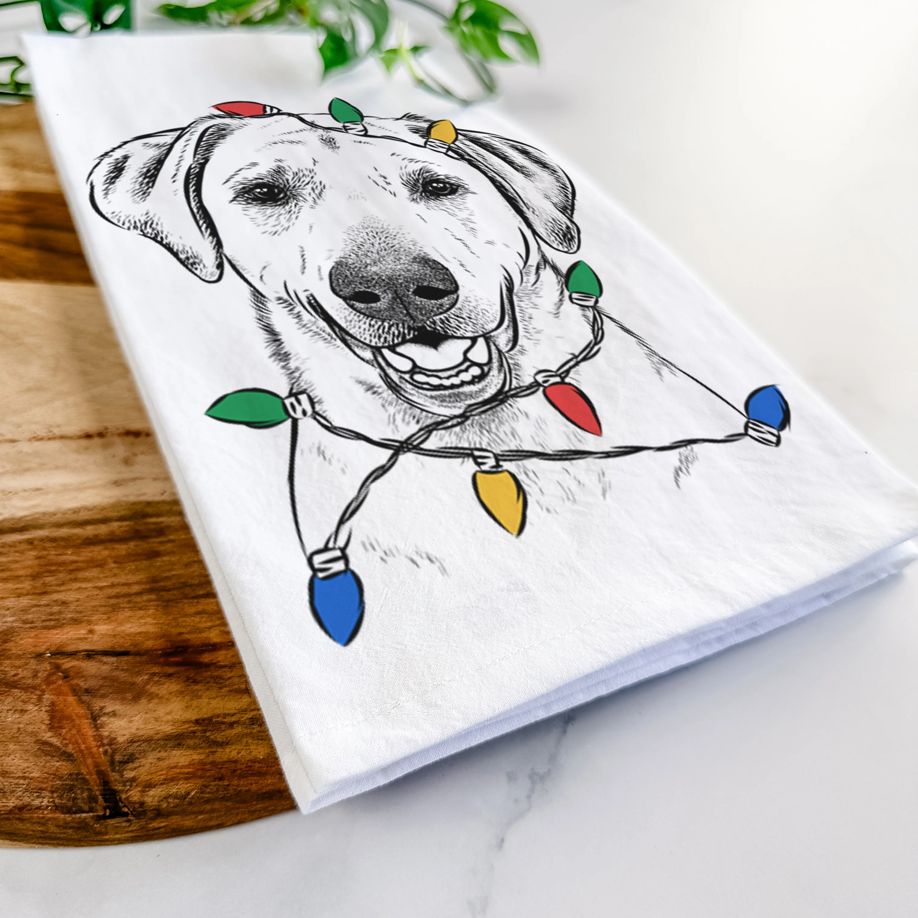 Rusty the Labrador Retriever Tea Towel - Image 10