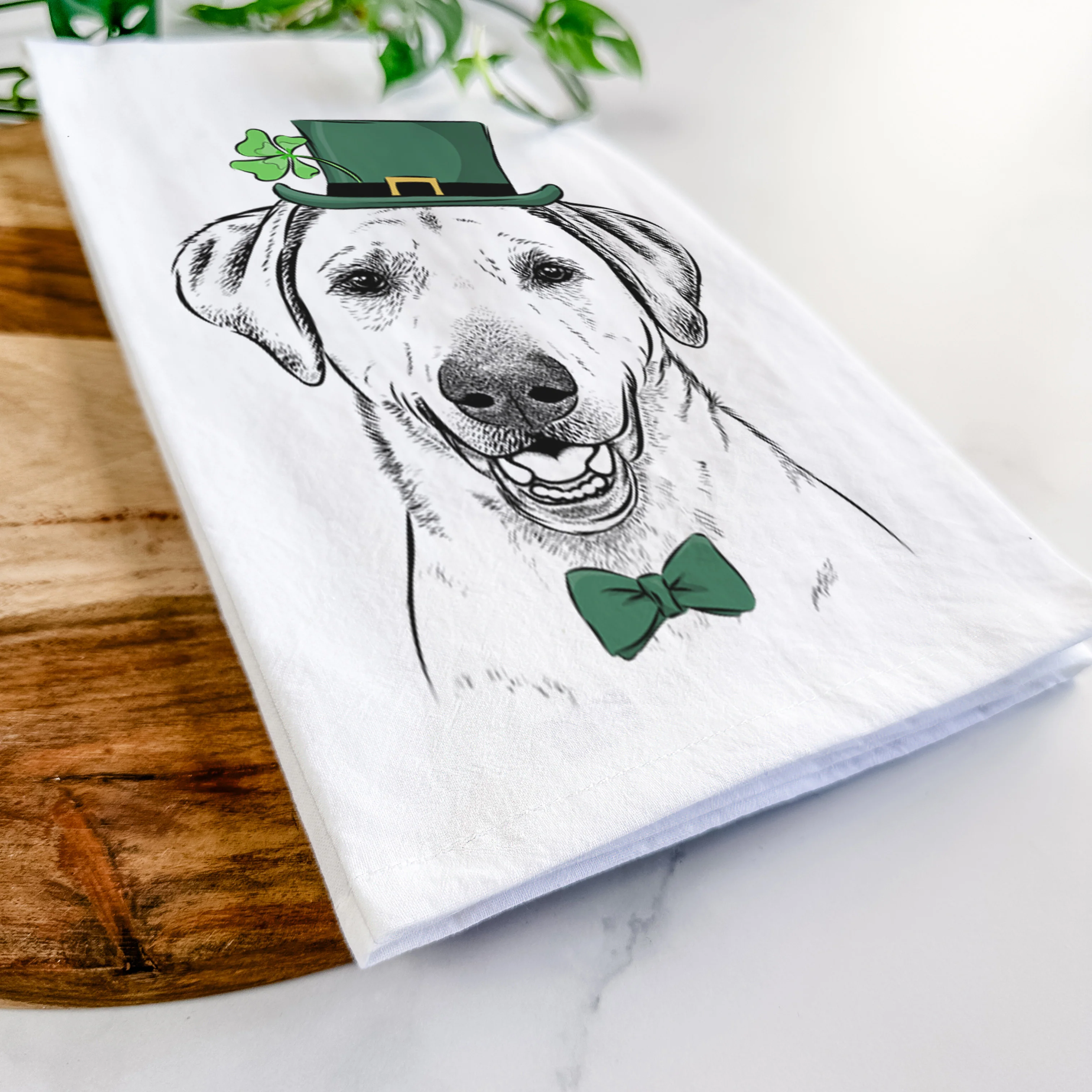Rusty the Labrador Retriever Tea Towel - Image 13