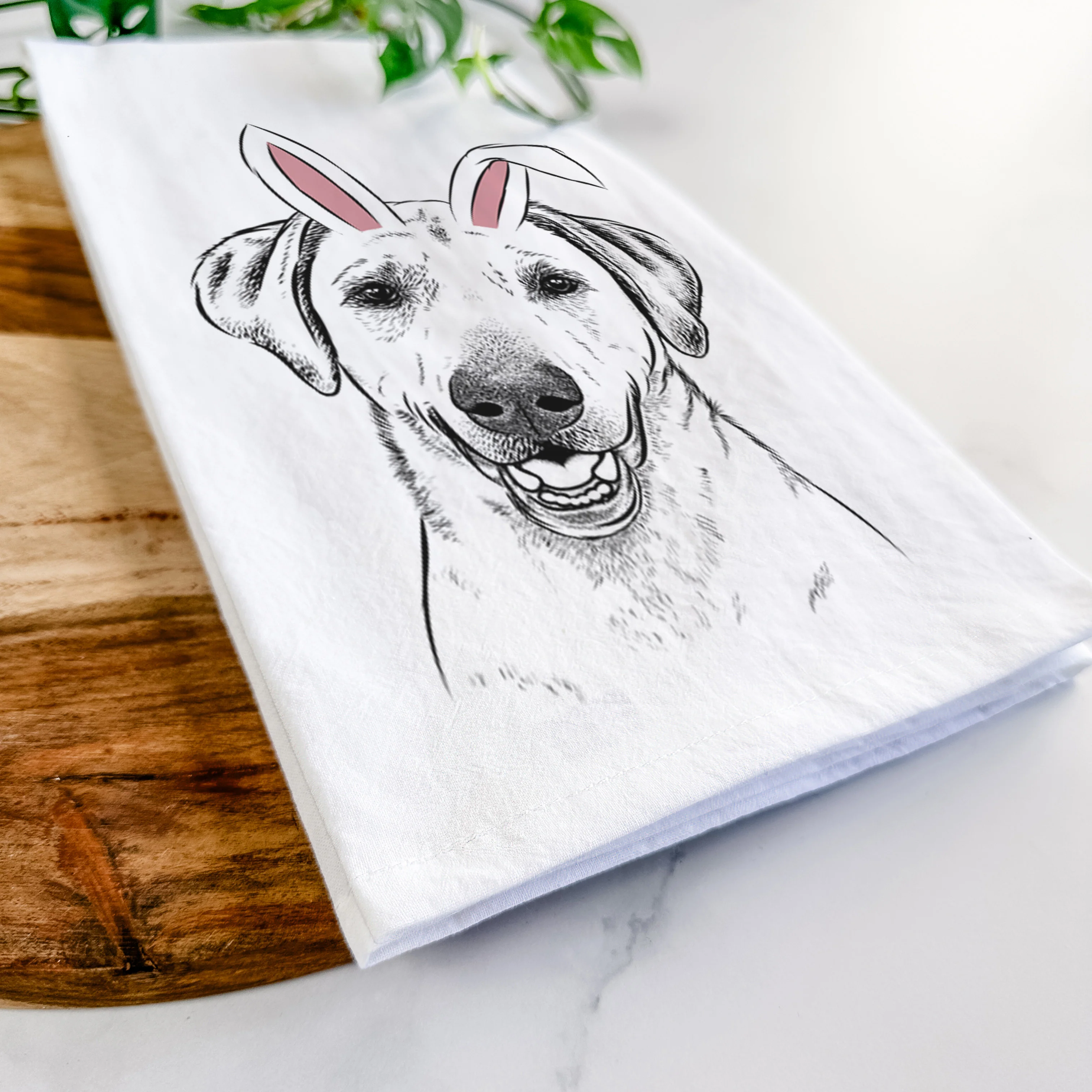 Rusty the Labrador Retriever Tea Towel - Image 14