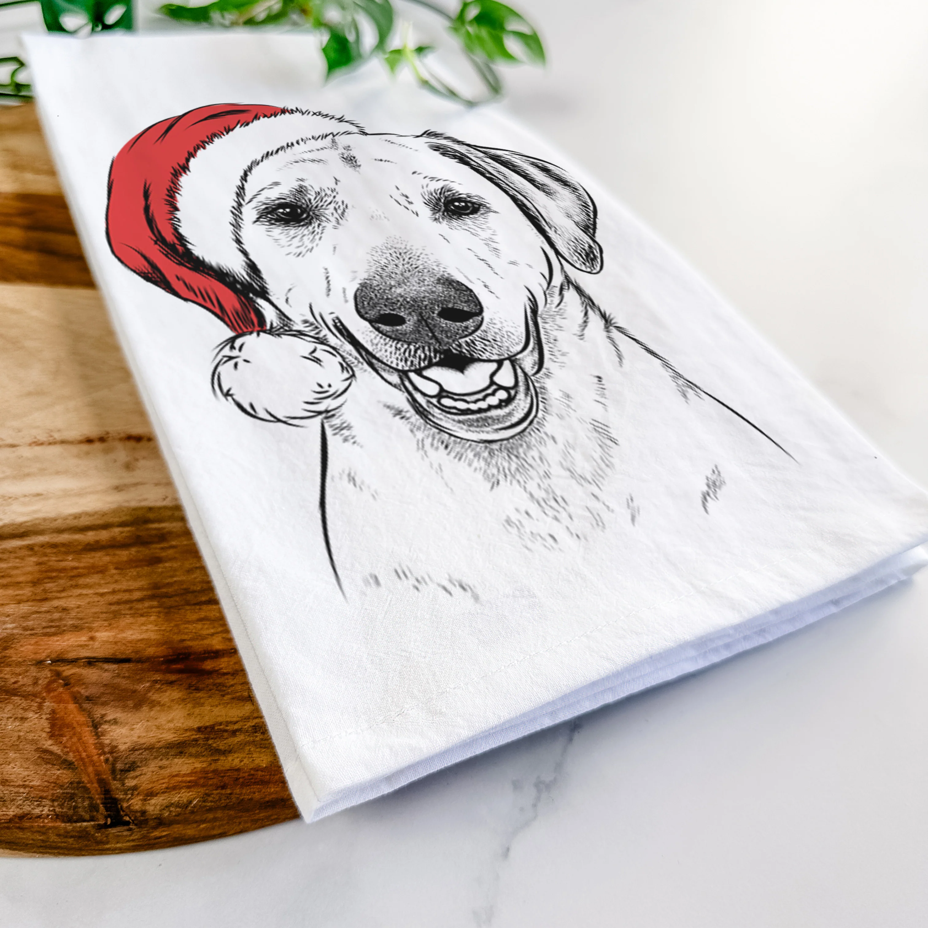 Rusty the Labrador Retriever Tea Towel - Image 9