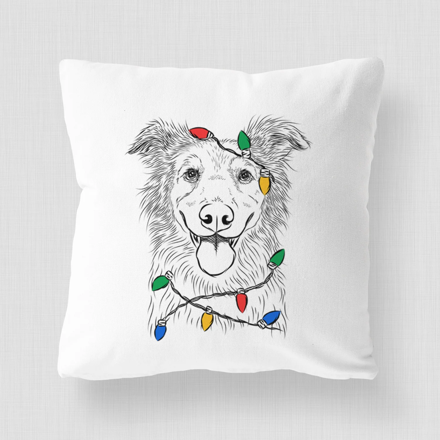 Ruxtin the Mixed Breed - Throw Pillow Cover - Image 4