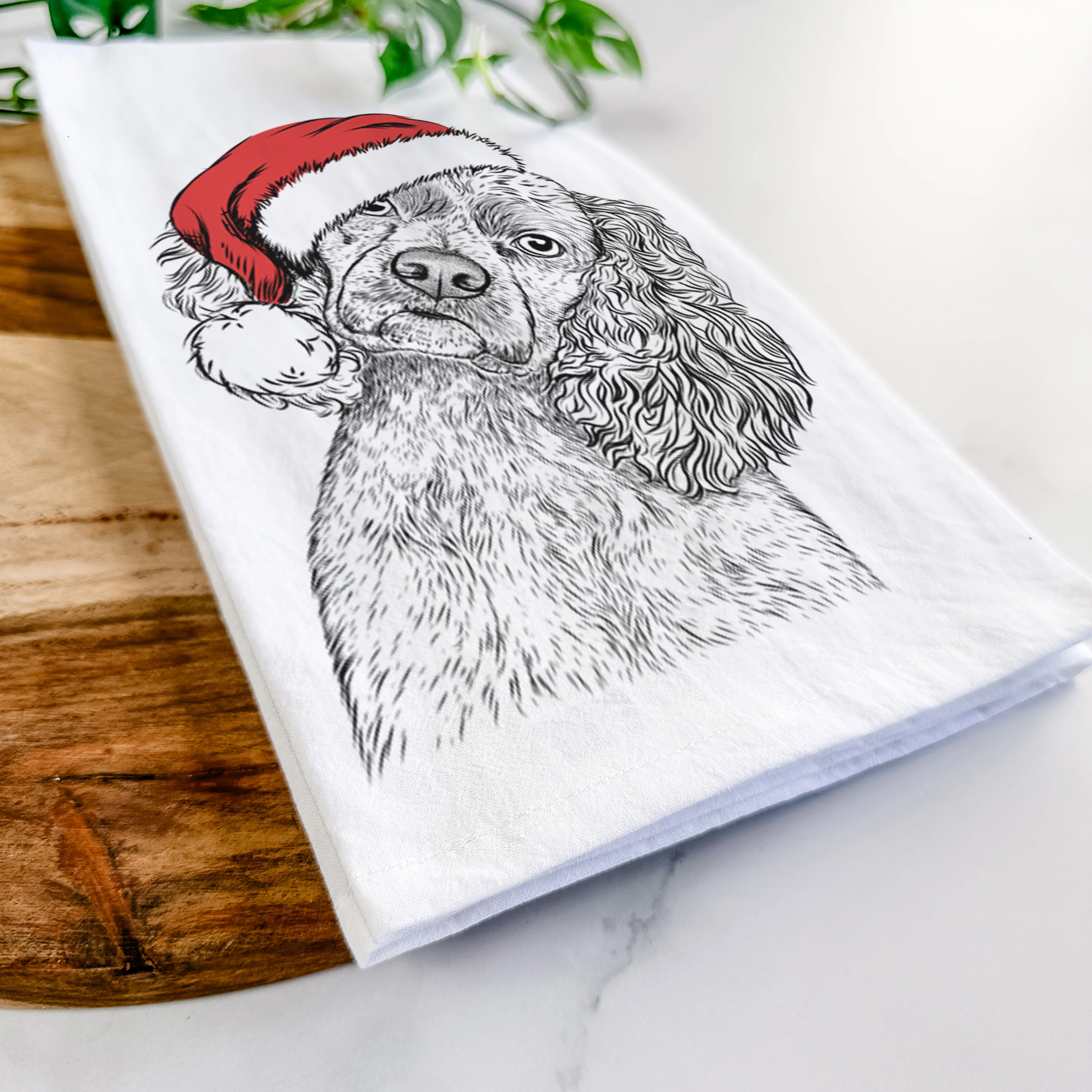 Sadie the Cocker Spaniel Tea Towel - Image 9