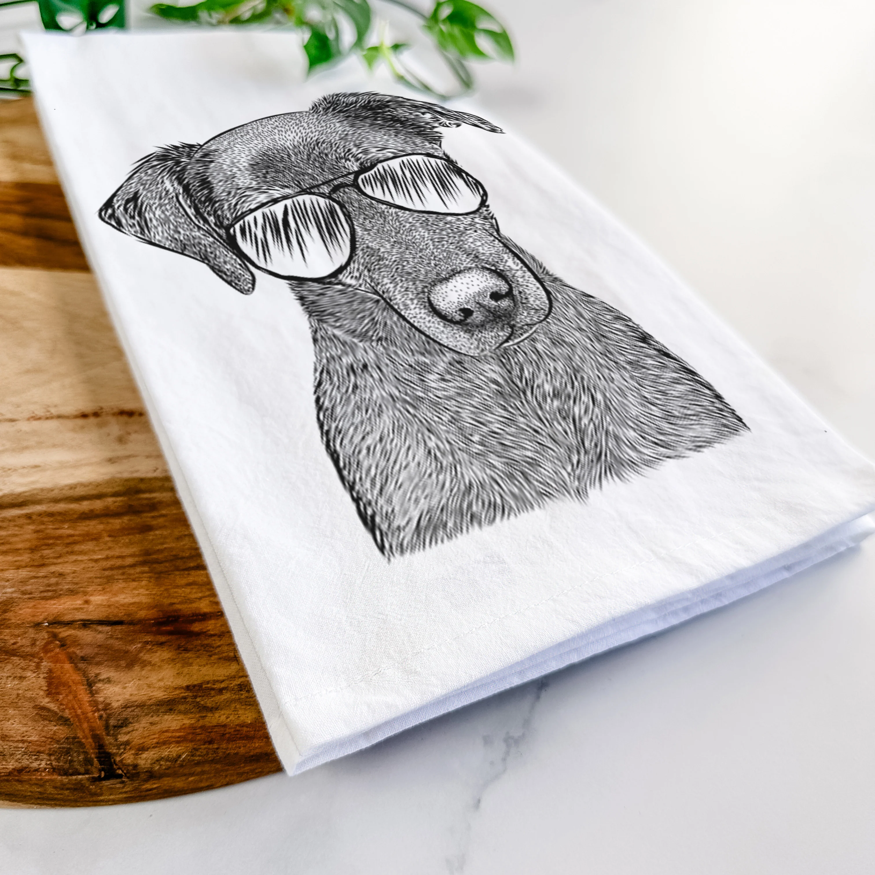 Sadie the Whipador Tea Towel - Image 6