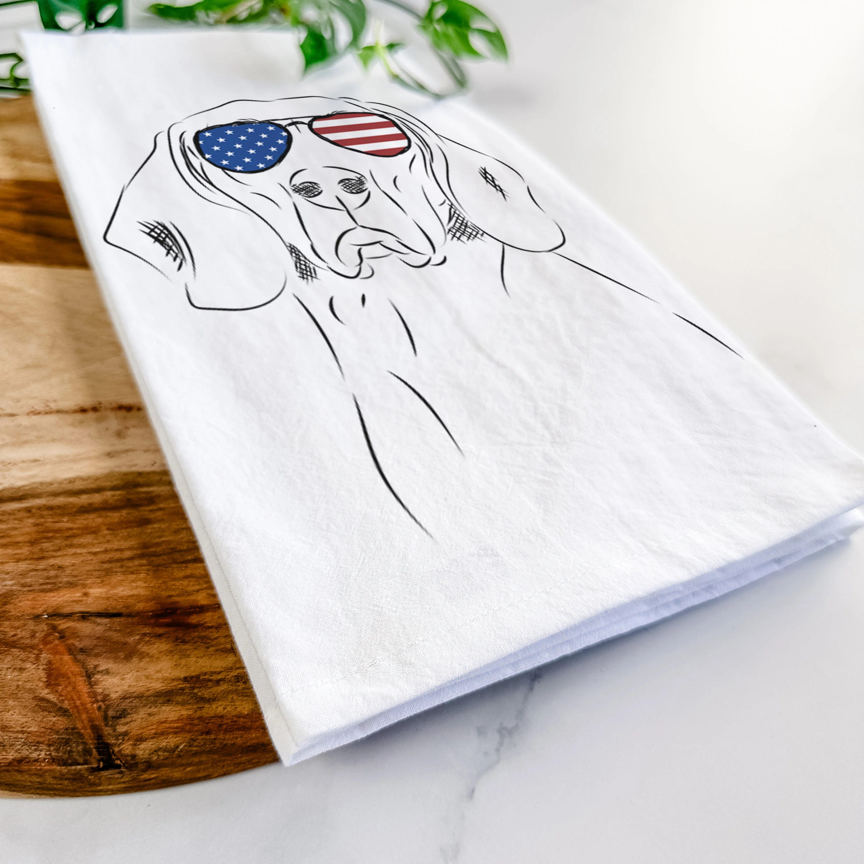 Sagan the Coonhound Tea Towel - Image 12
