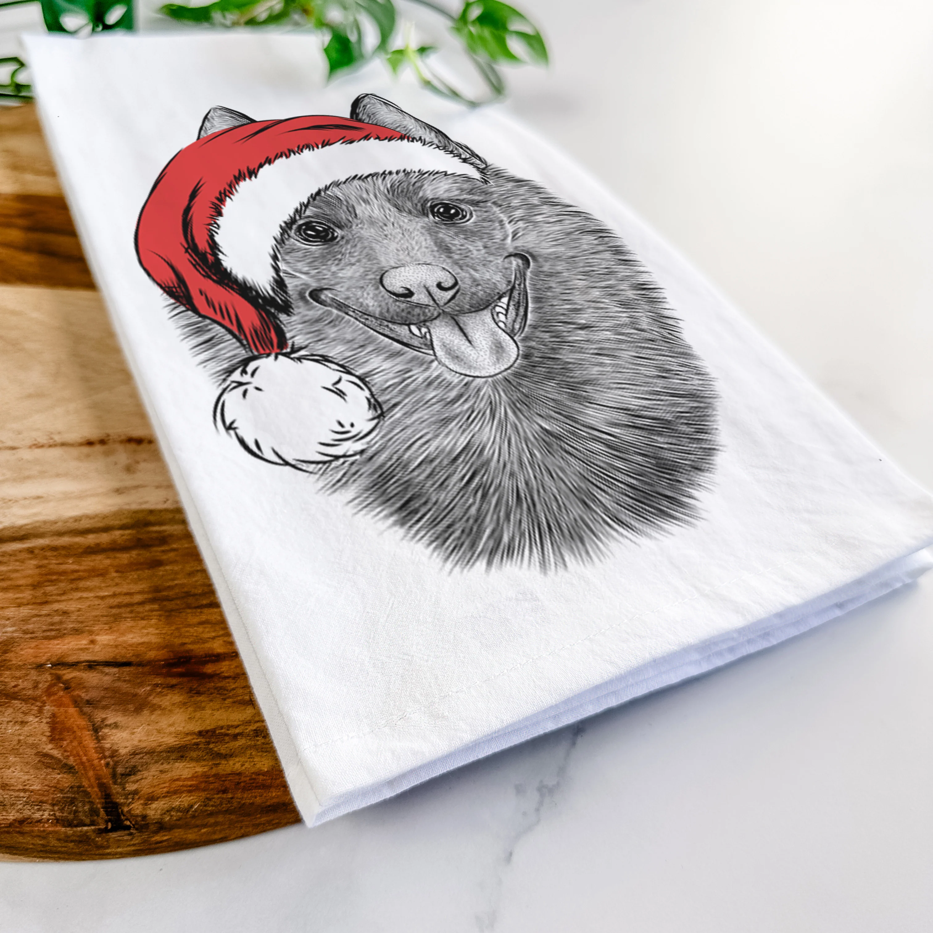 Sander the Schipperke Tea Towel - Image 9