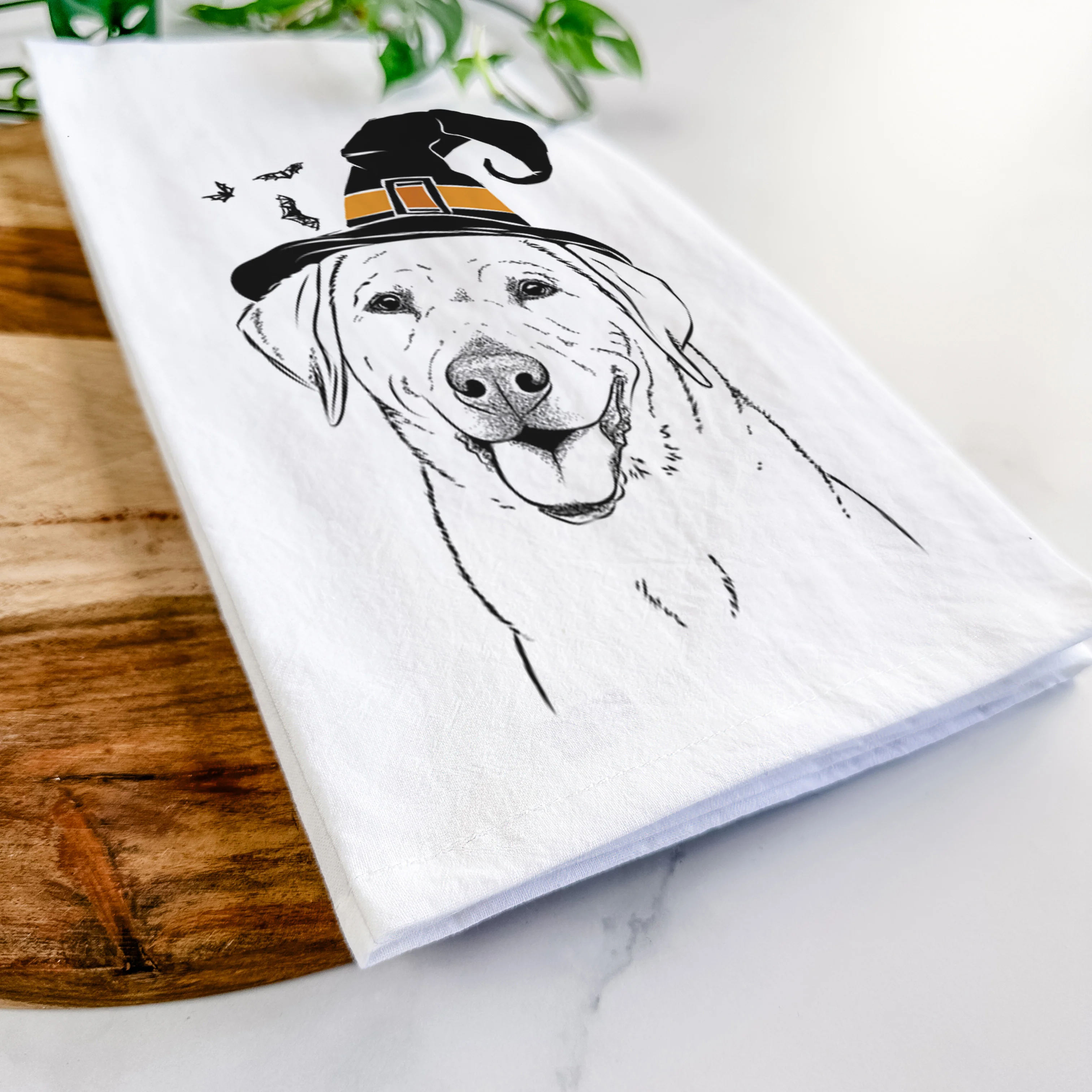 Sanford the Labrador Retriever Tea Towel - Image 8