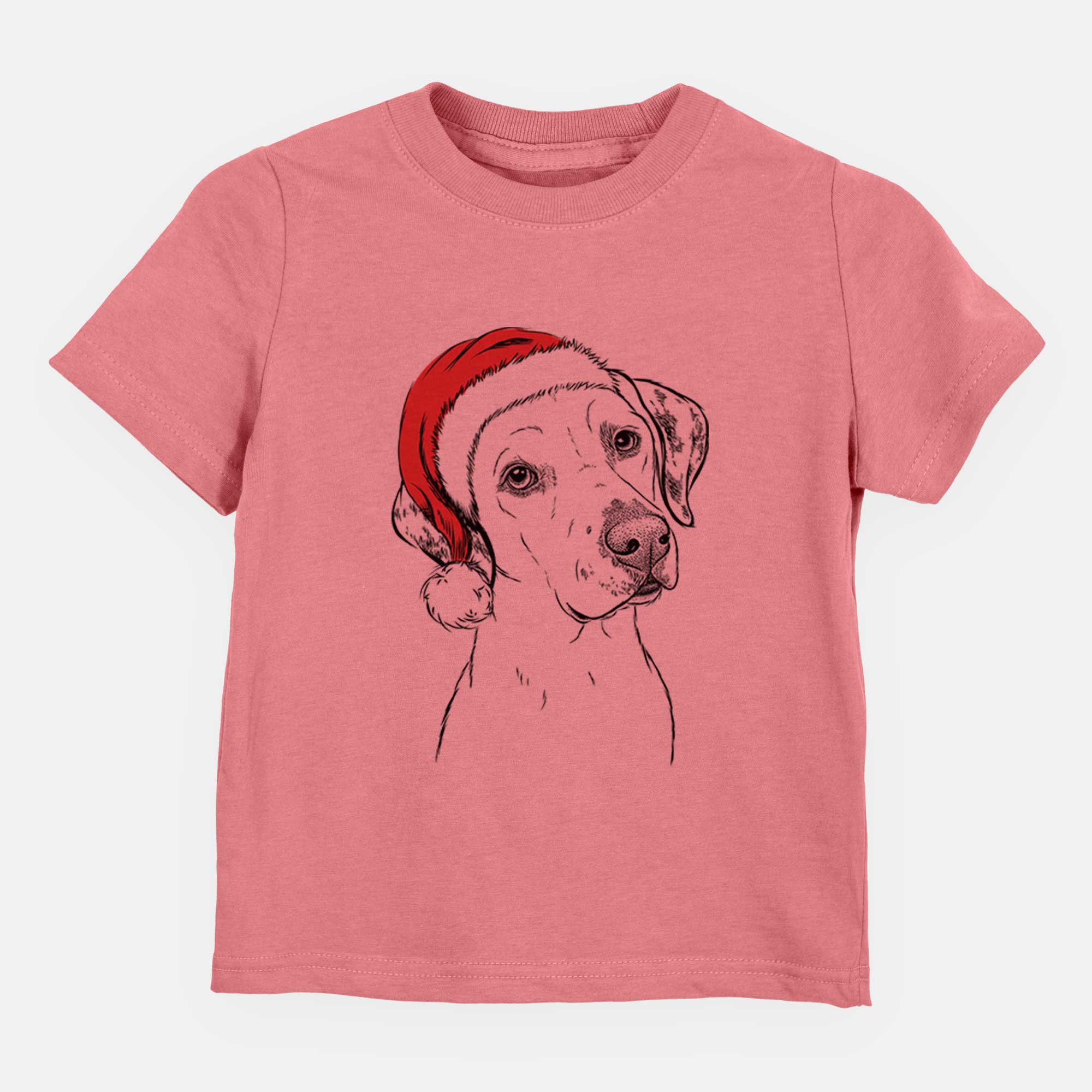 Santa Lucky the Dalmatian - Kids/Youth/Toddler Shirt - Image 4