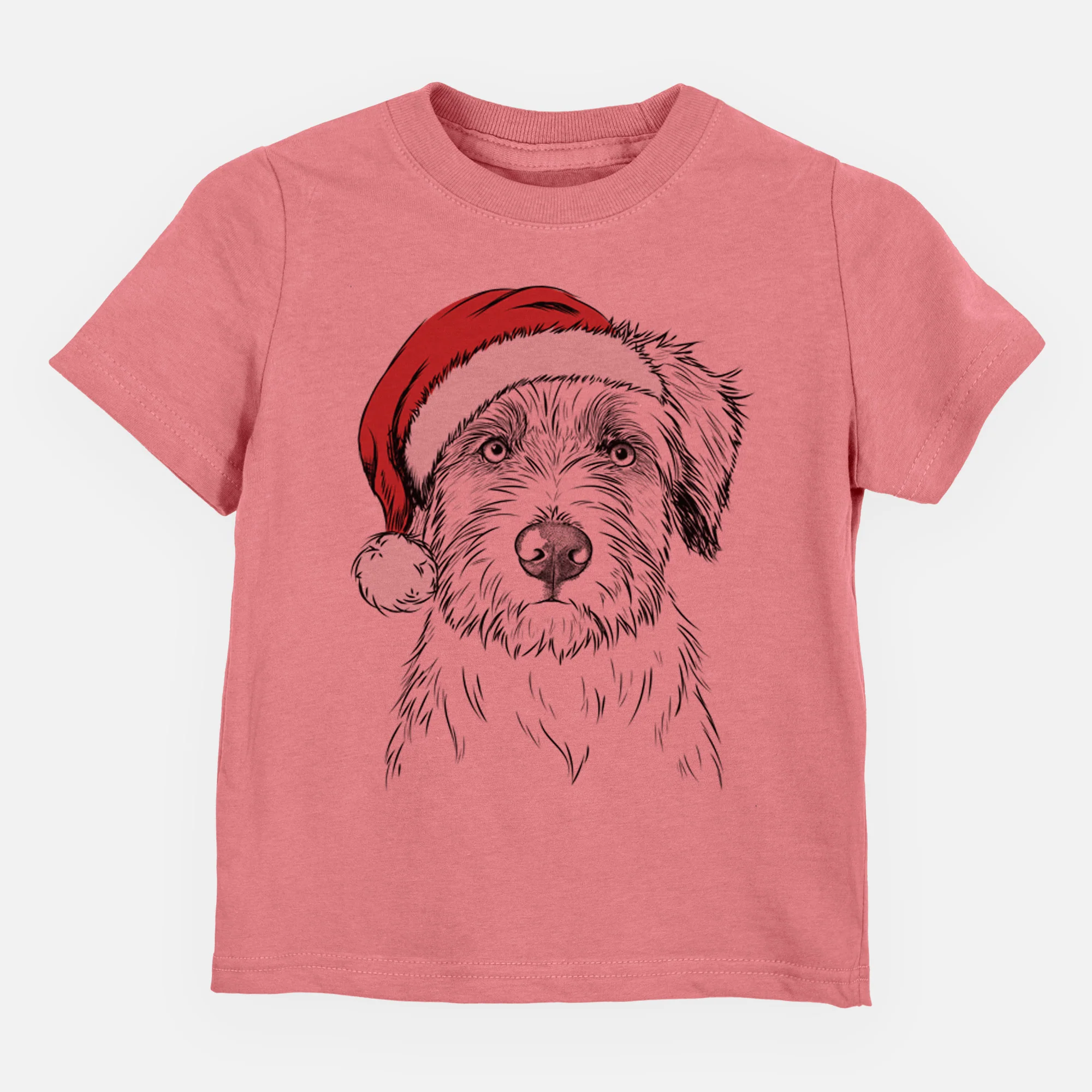 Santa Marek the Bernedoodle - Kids/Youth/Toddler Shirt - Image 4