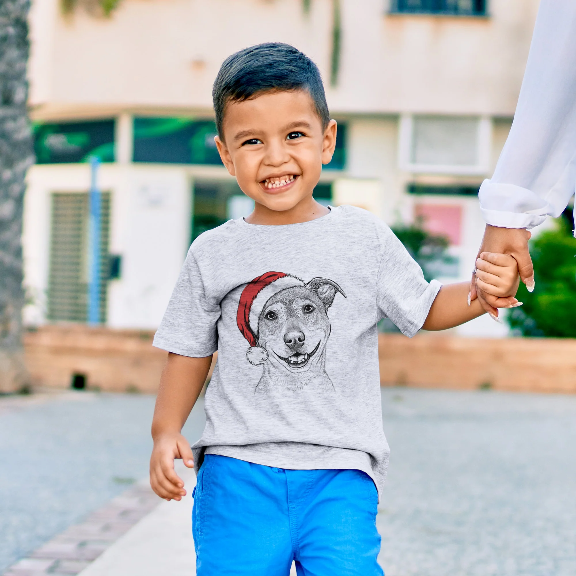 Santa Reese the Mountain Cur - Kids/Youth/Toddler Shirt - Image 3