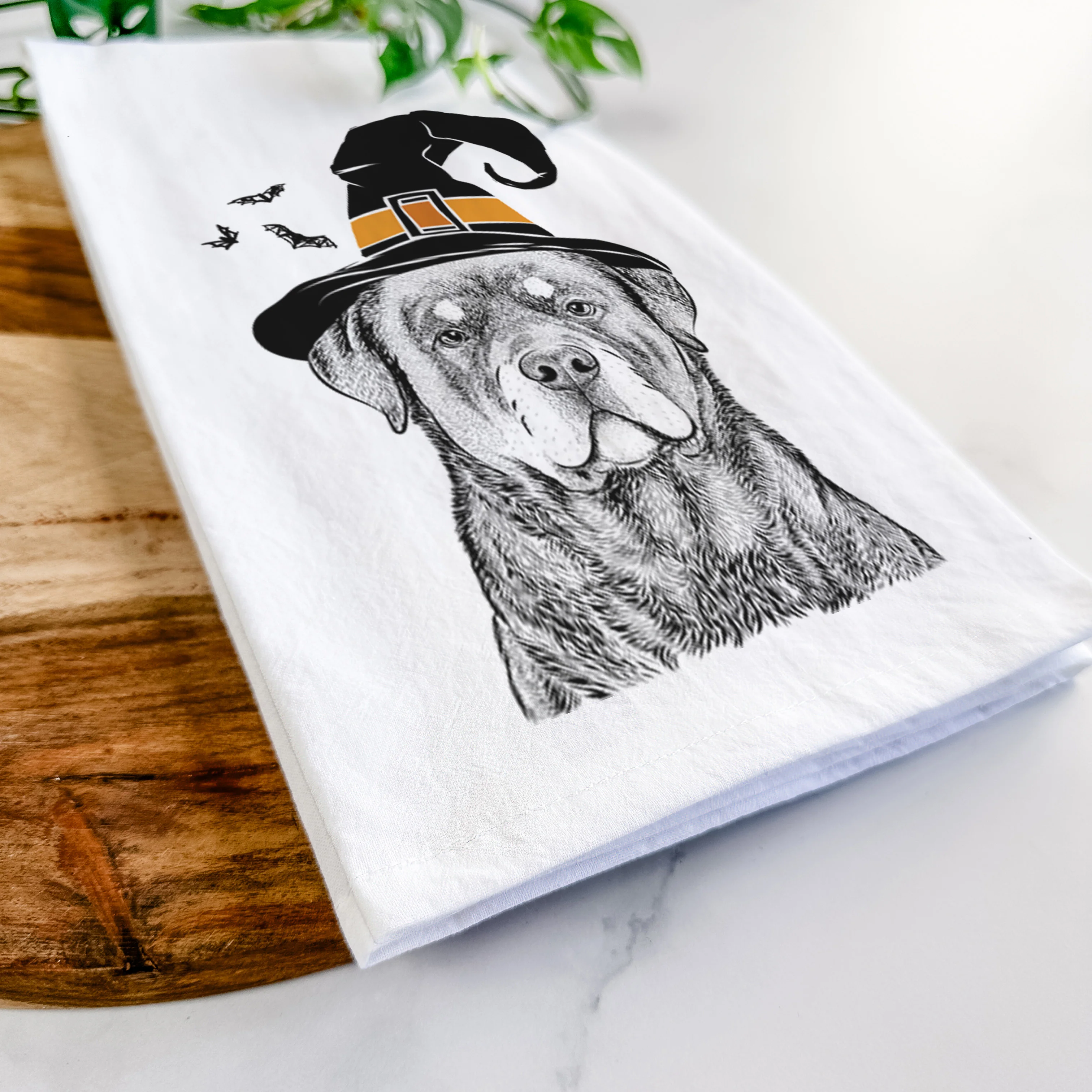 Sarge the Rottweiler Tea Towel - Image 8