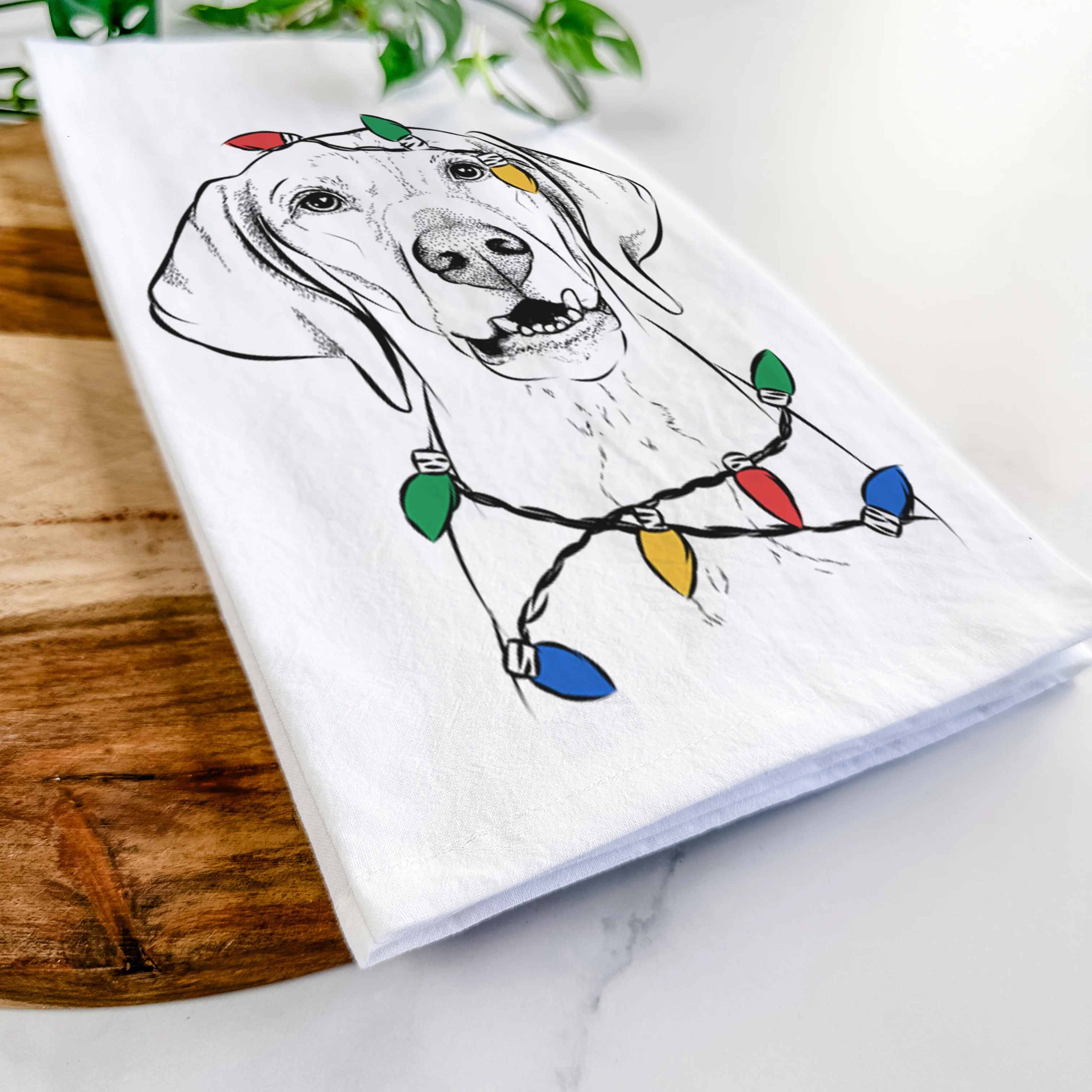 Sarge the Vizsla Tea Towel - Image 10