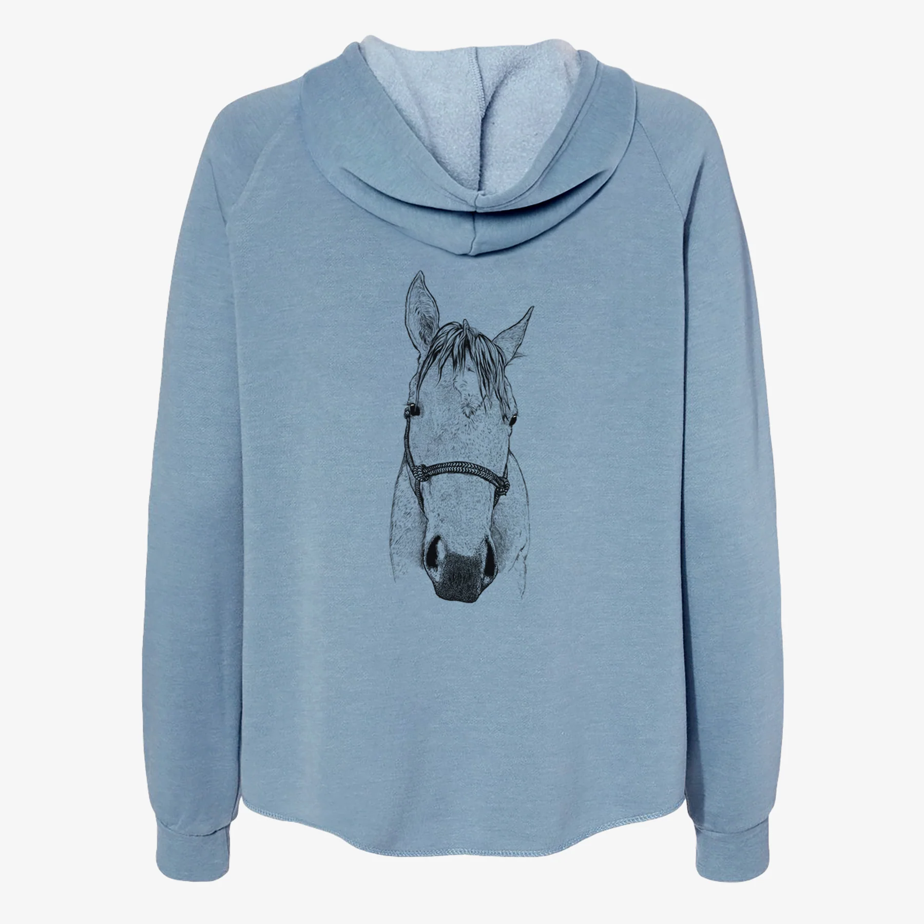 SeaBee the Quarter Horse - Women's Cali Wave Zip-Up Sweatshirt - Image 6