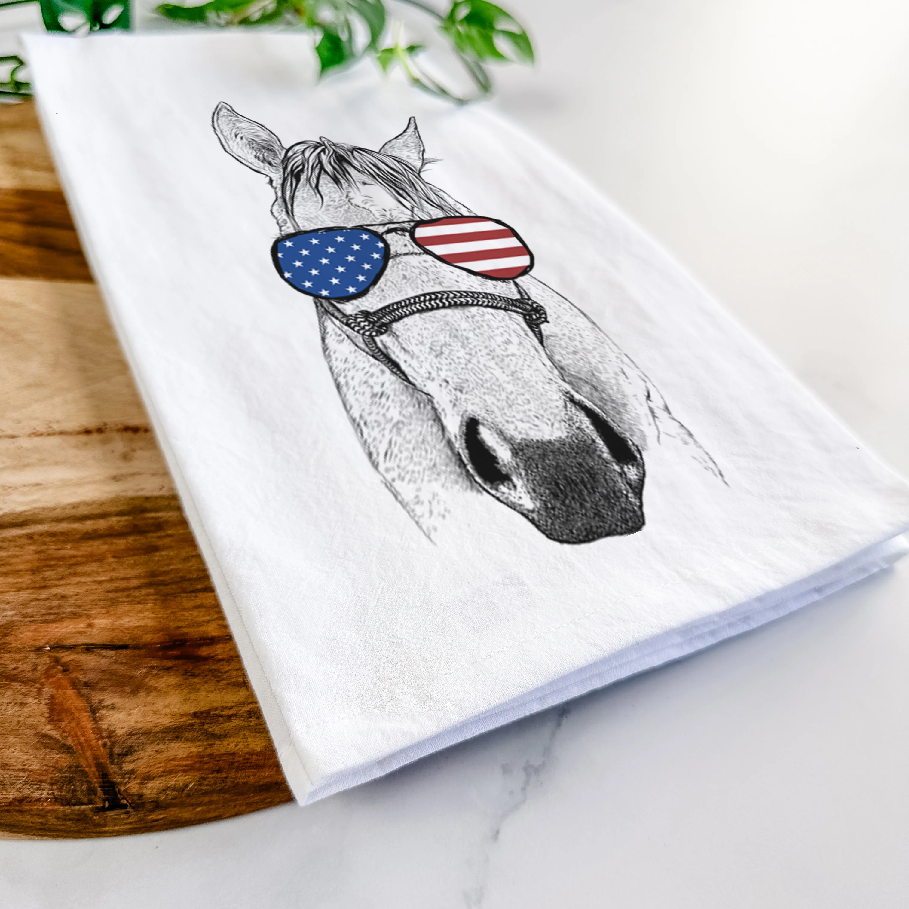 SeaBee the Quarter Horse Tea Towel - Image 12