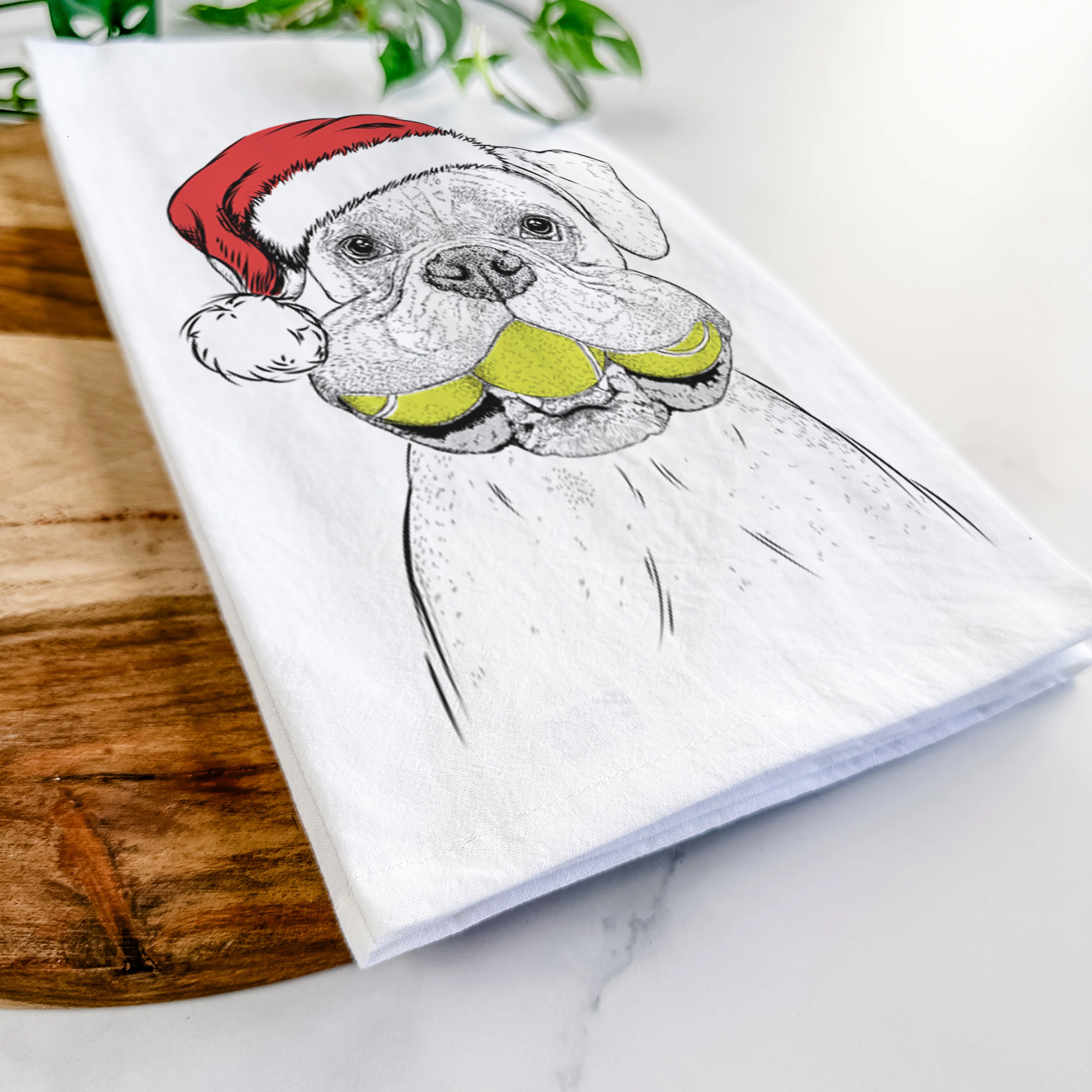 Seamus the Boxer Tea Towel - Image 9
