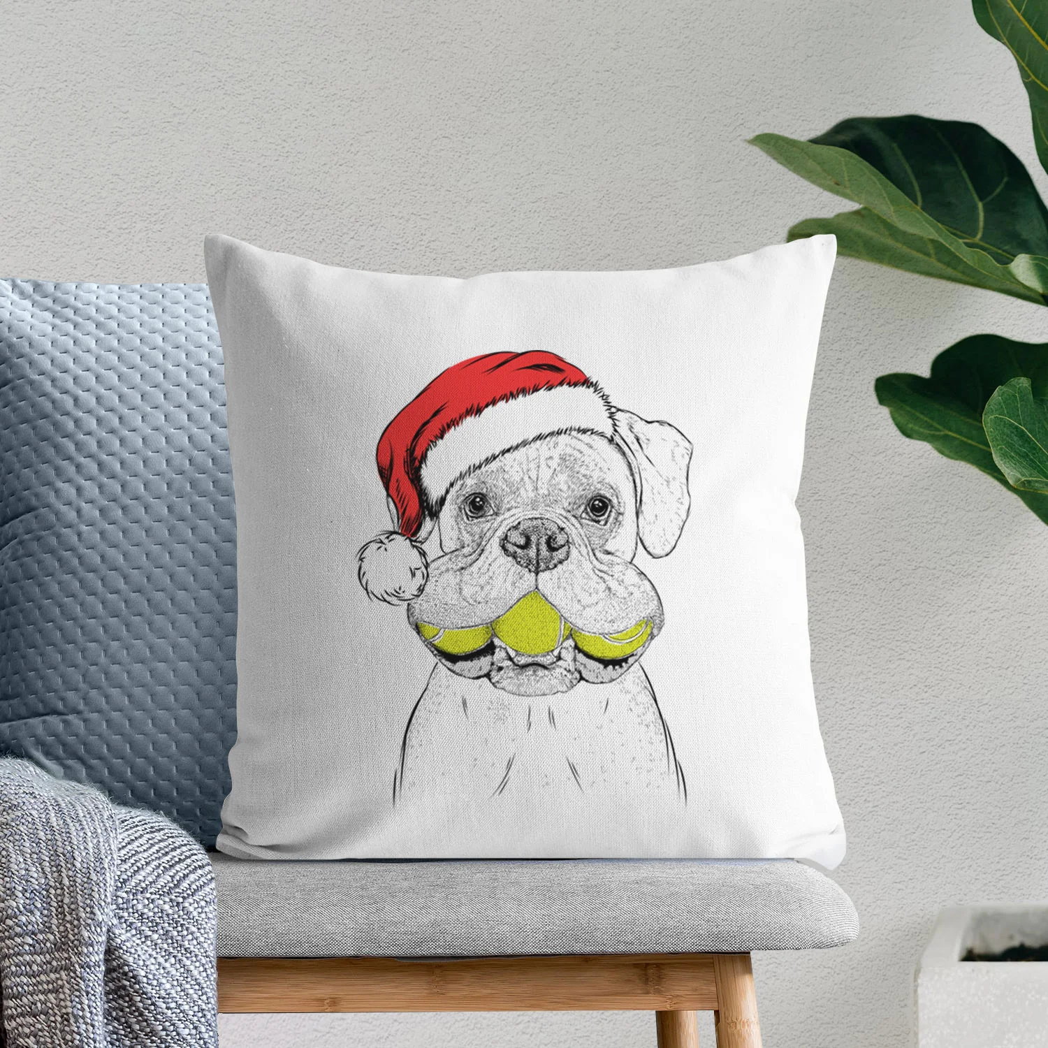 Seamus the Boxer - Throw Pillow Cover - Image 10