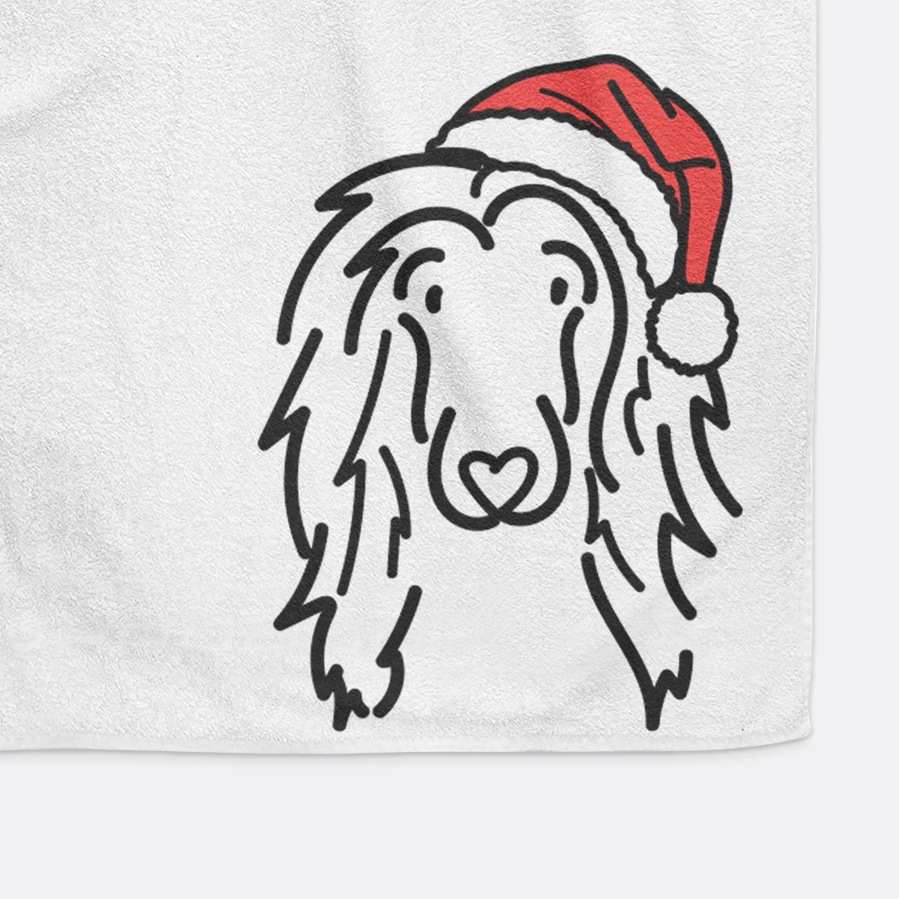 Jolly Afghan Hound - Asher - Hand Towel - Image 3