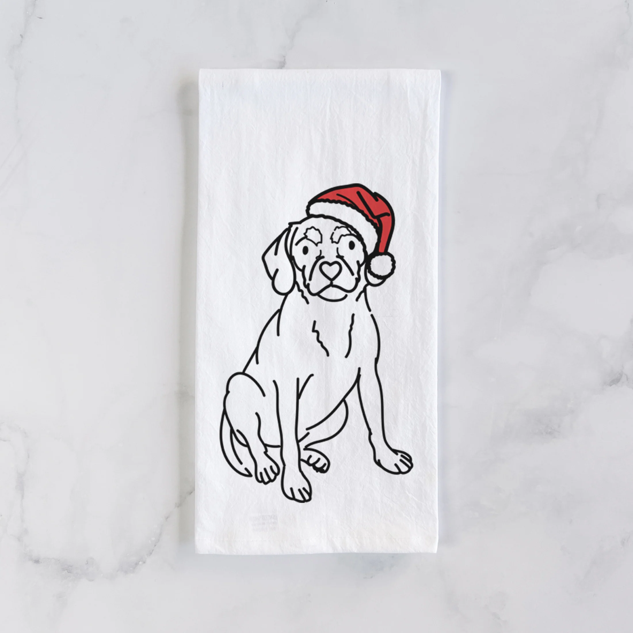 Jolly Puggle - Babs - Tea Towel - Image 2
