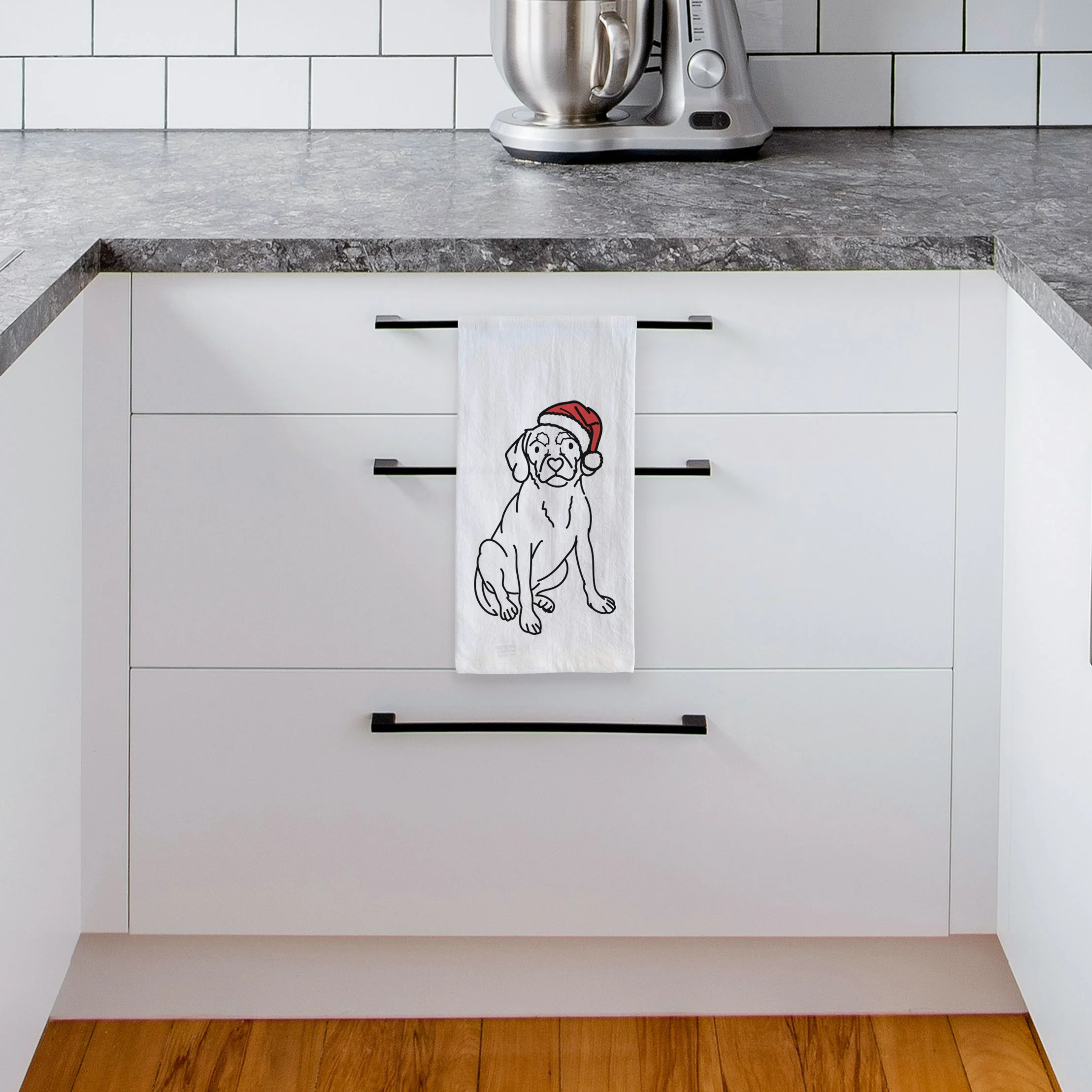 Jolly Puggle - Babs - Tea Towel - Image 4