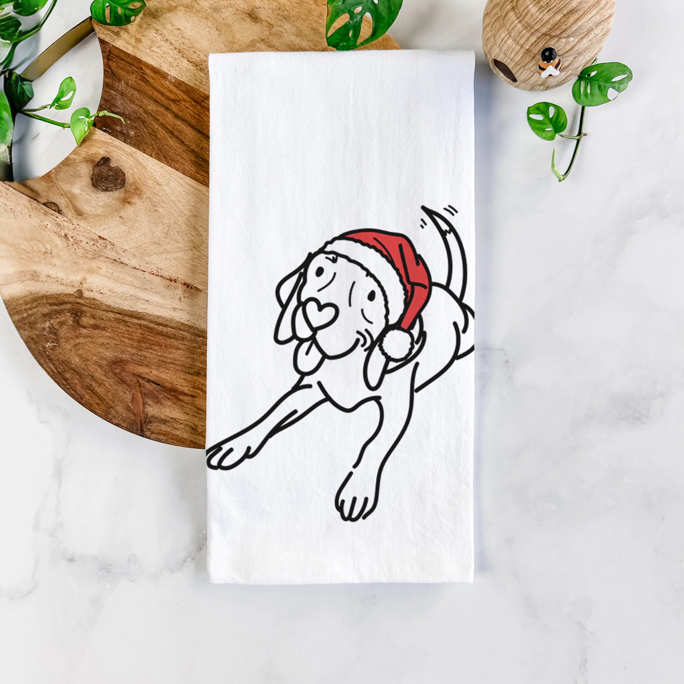 Jolly Beagle - Bagel - Tea Towel - Image 5