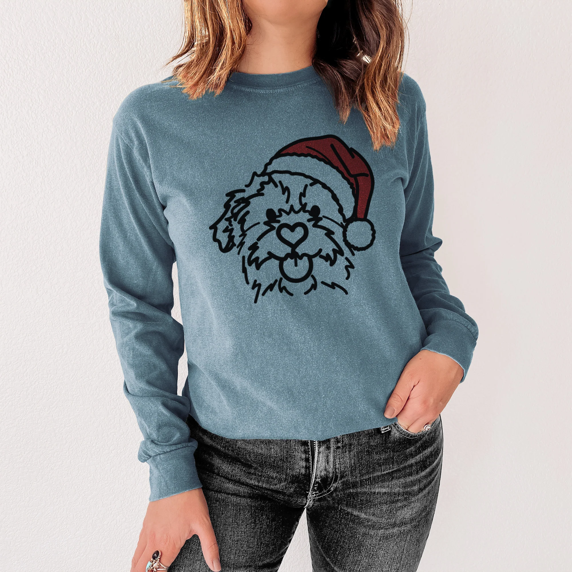 Jolly Mixed Breed - Bea - Heavyweight 100% Cotton Long Sleeve - Image 3