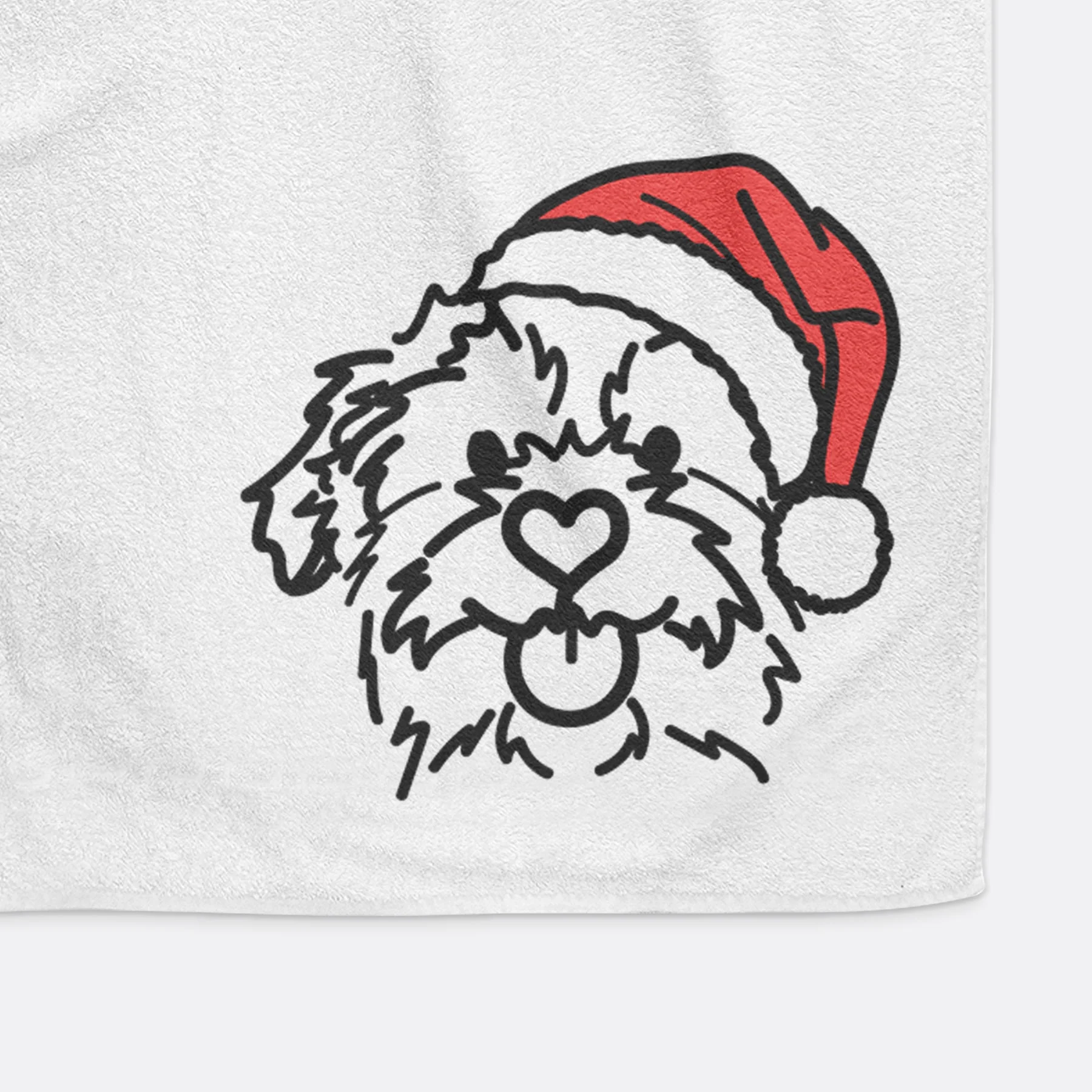 Jolly Mixed Breed - Bea - Decorative Hand Towel - Image 4