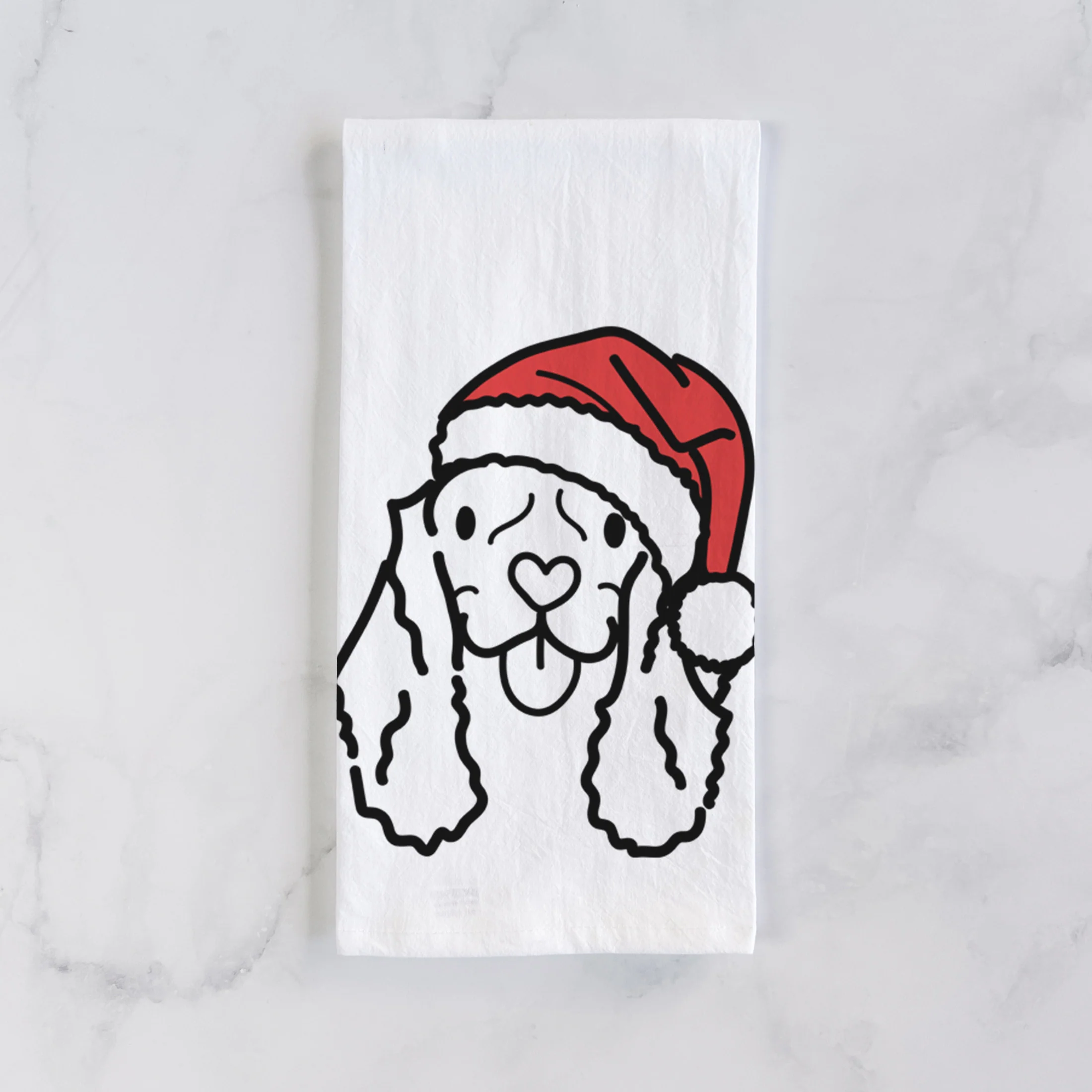 Jolly American Cocker Spaniel - Bella - Tea Towel - Image 2