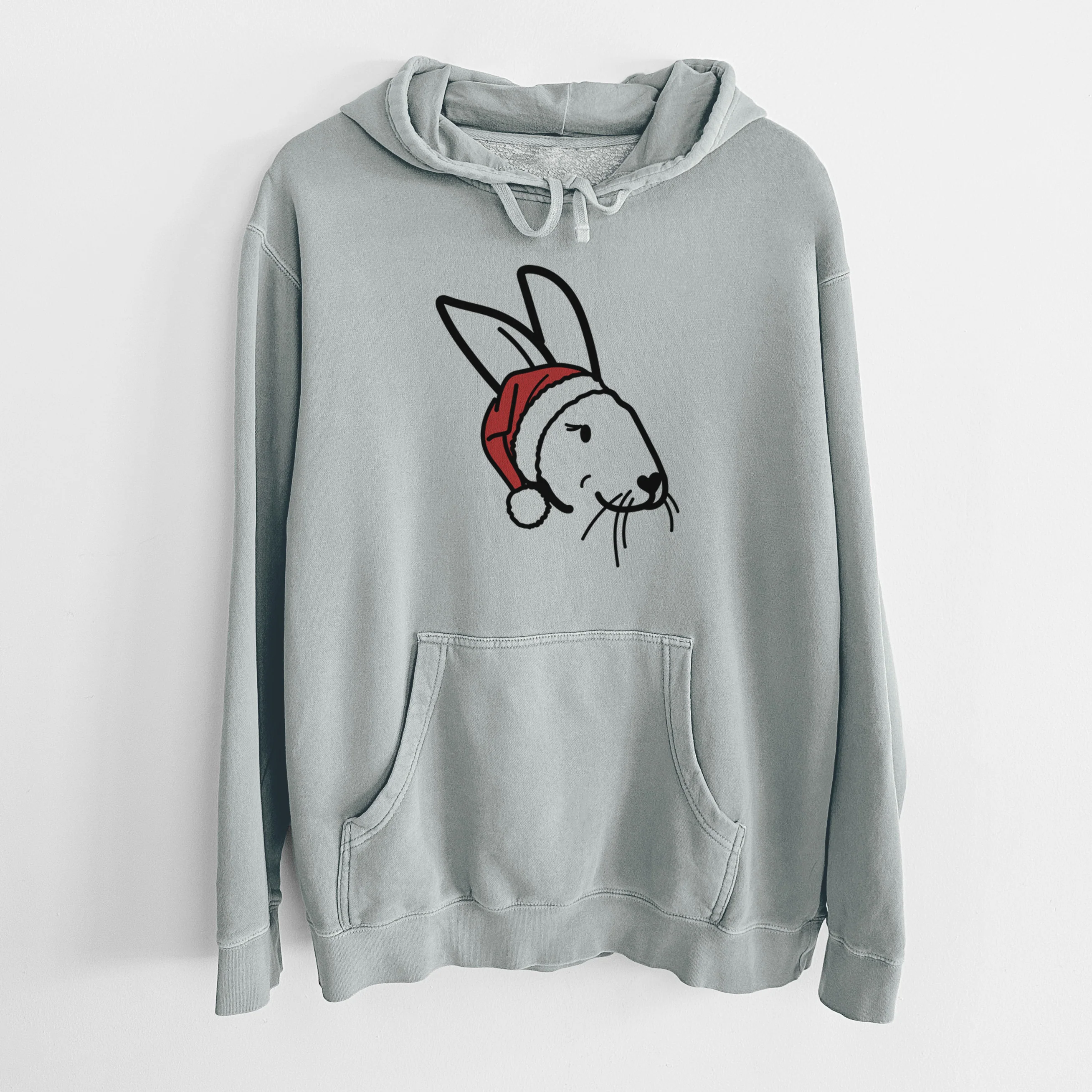 Jolly Rex Rabbit - Betsy - Unisex Pigment Dyed Hoodie - Image 8
