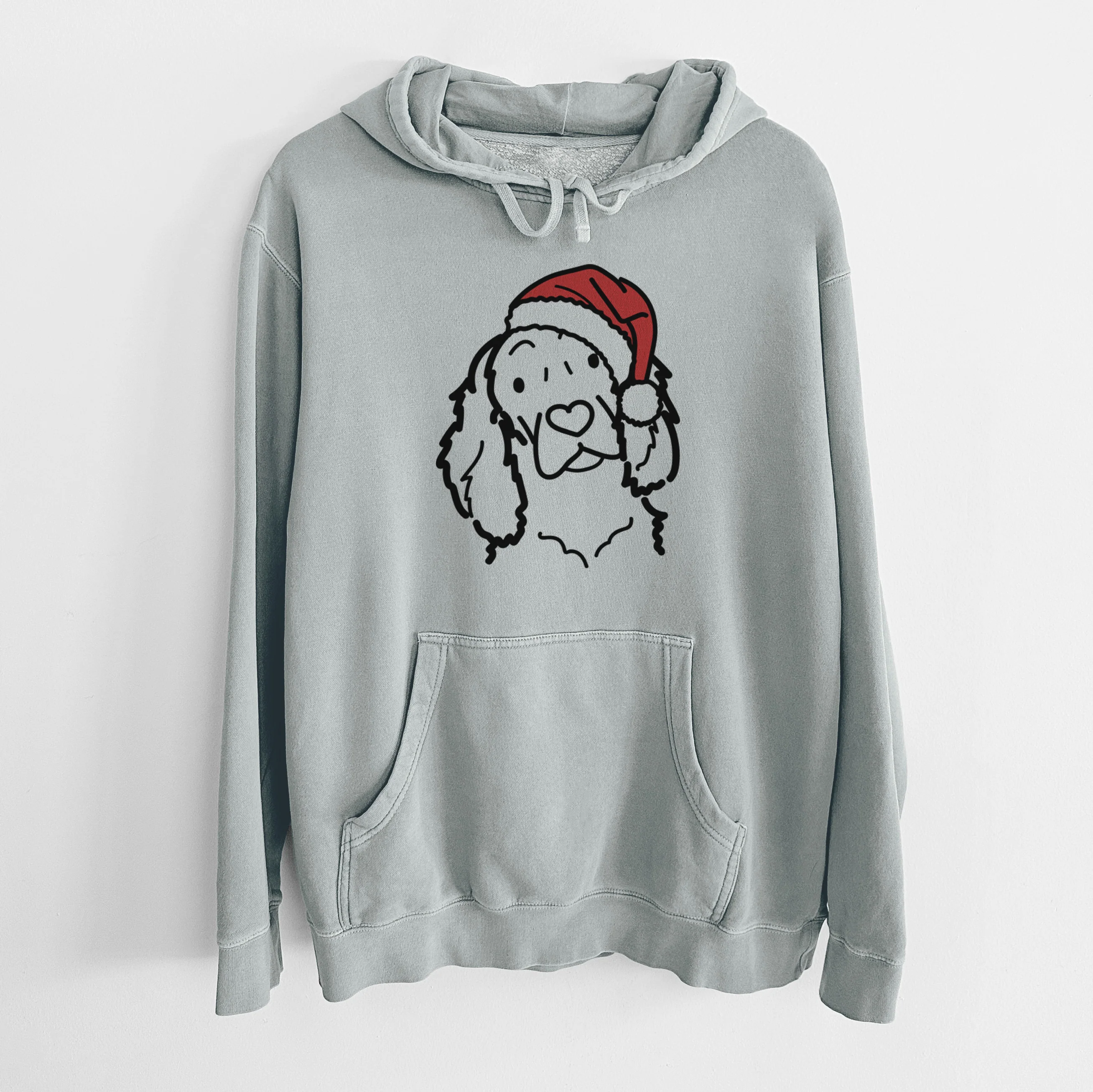 Jolly Boykin Spaniel - Unisex Pigment Dyed Hoodie - Image 8