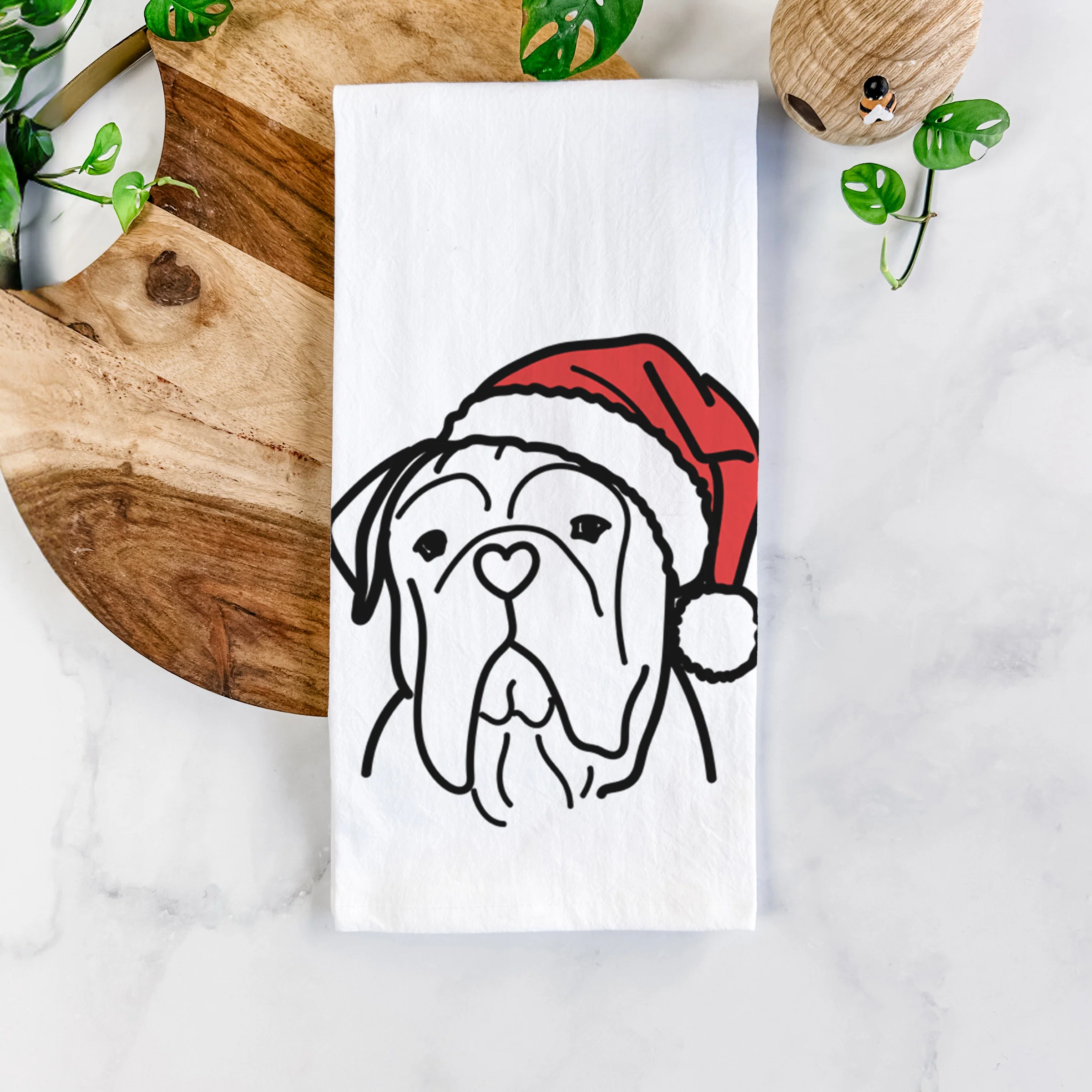 Jolly Bull Mastiff - Vivian - Tea Towel - Image 5