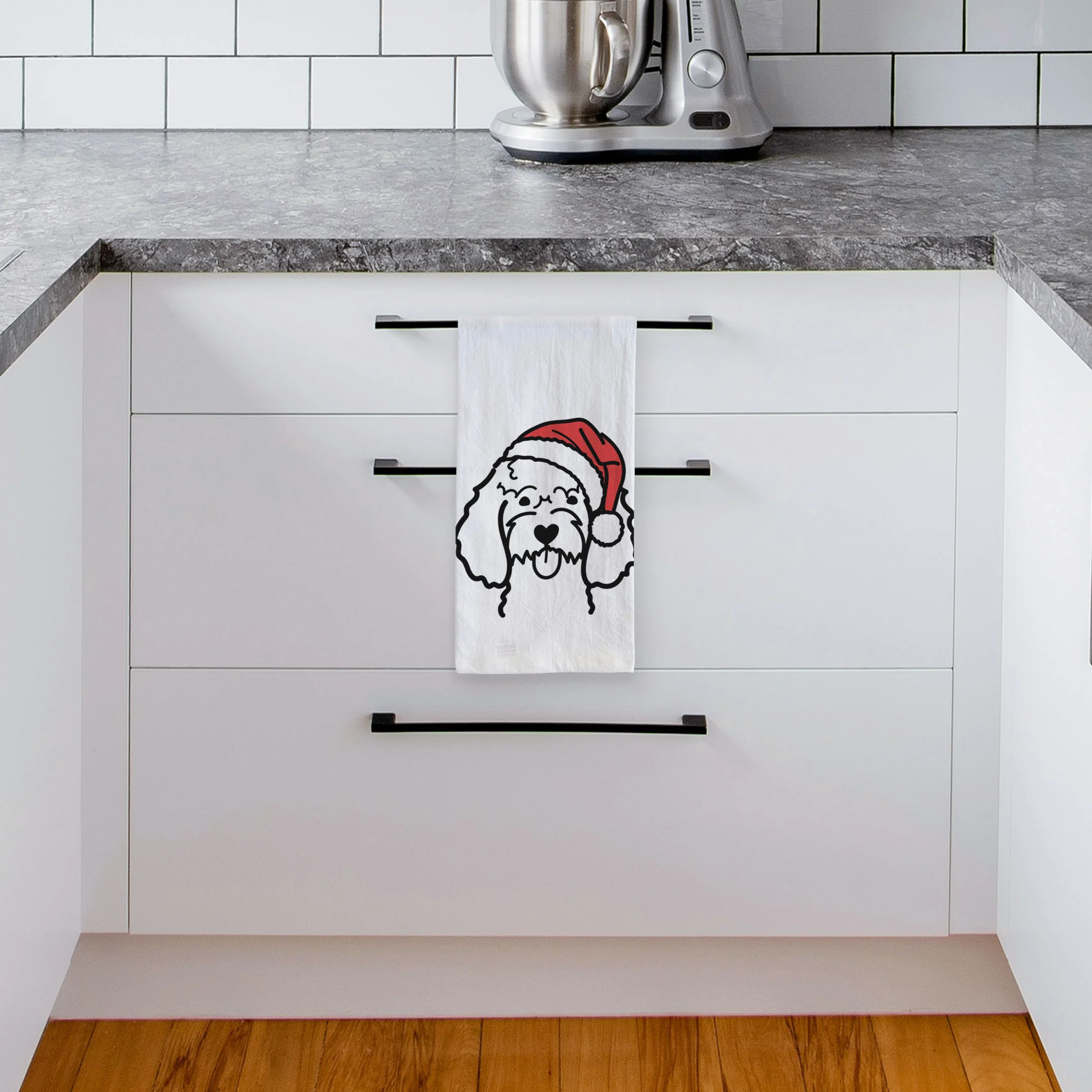 Jolly Cockapoo - Tea Towel - Image 4
