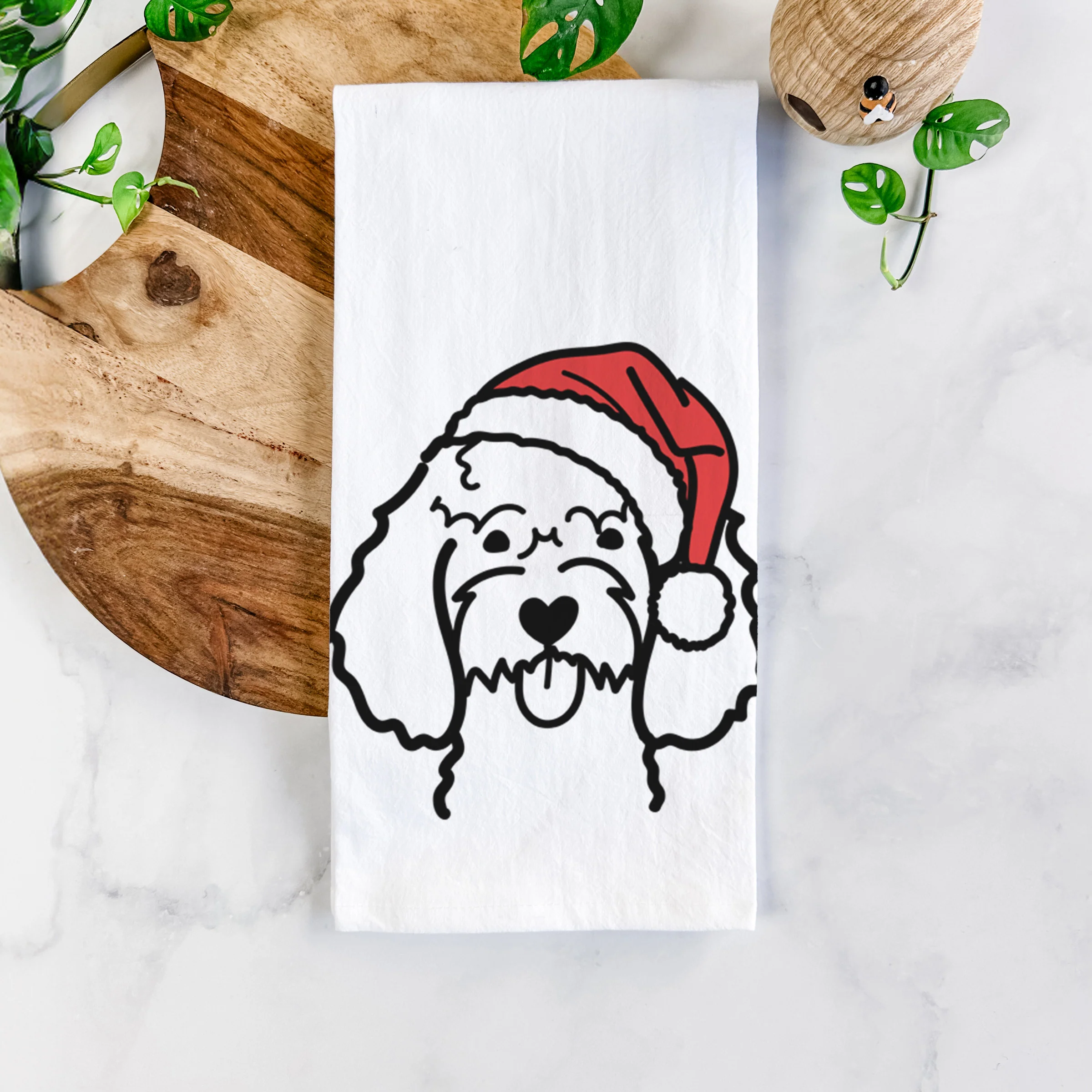 Jolly Cockapoo - Tea Towel - Image 5