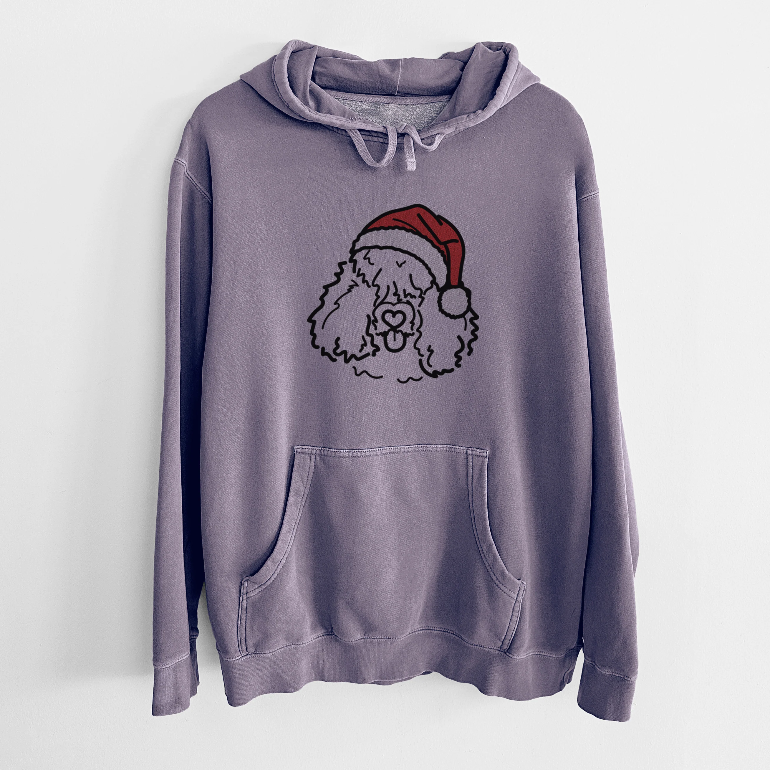 Jolly Bouvier des Flandres - Deeogey - Unisex Pigment Dyed Hoodie - Image 10