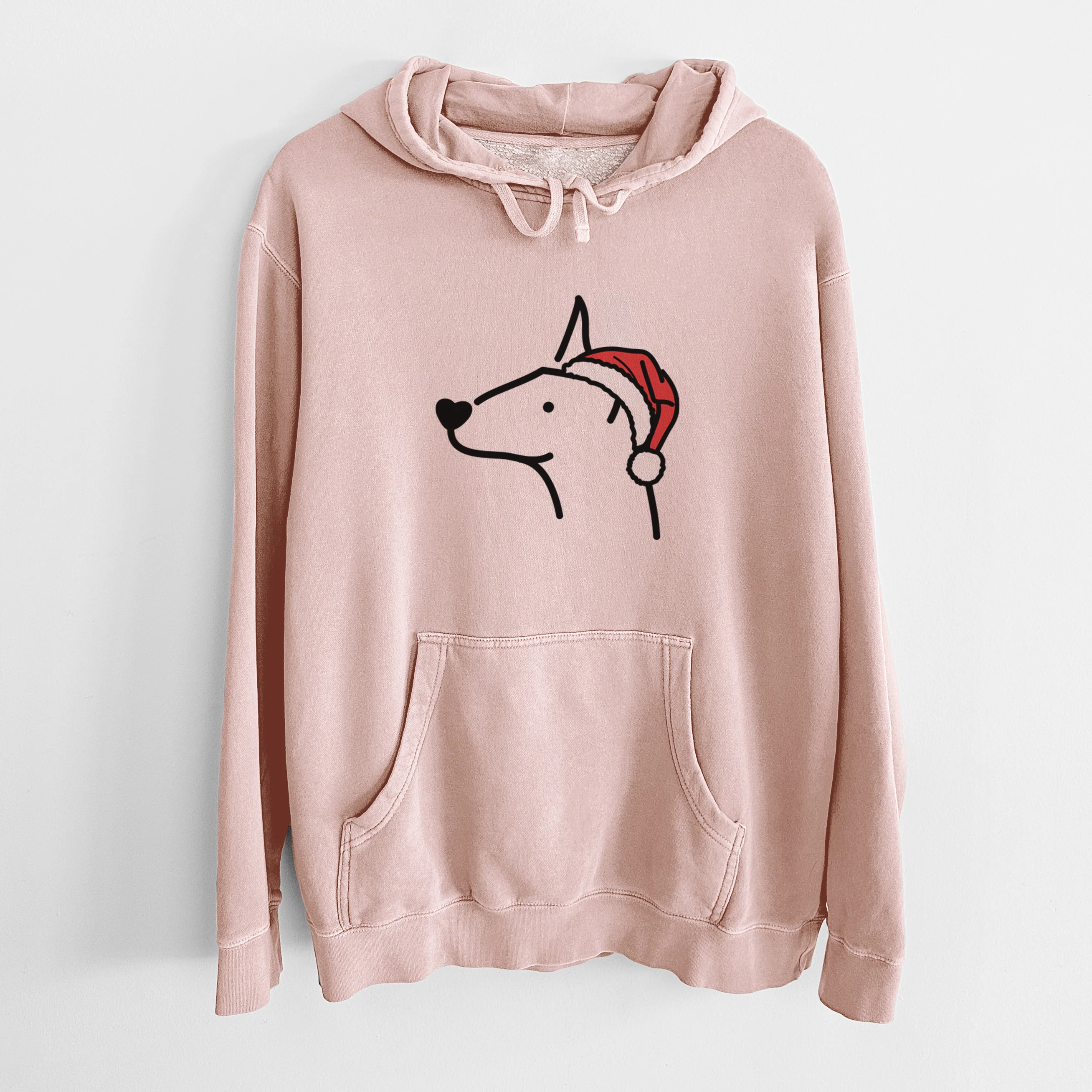 Jolly Doberman Pinscher - Unisex Pigment Dyed Hoodie - Image 6