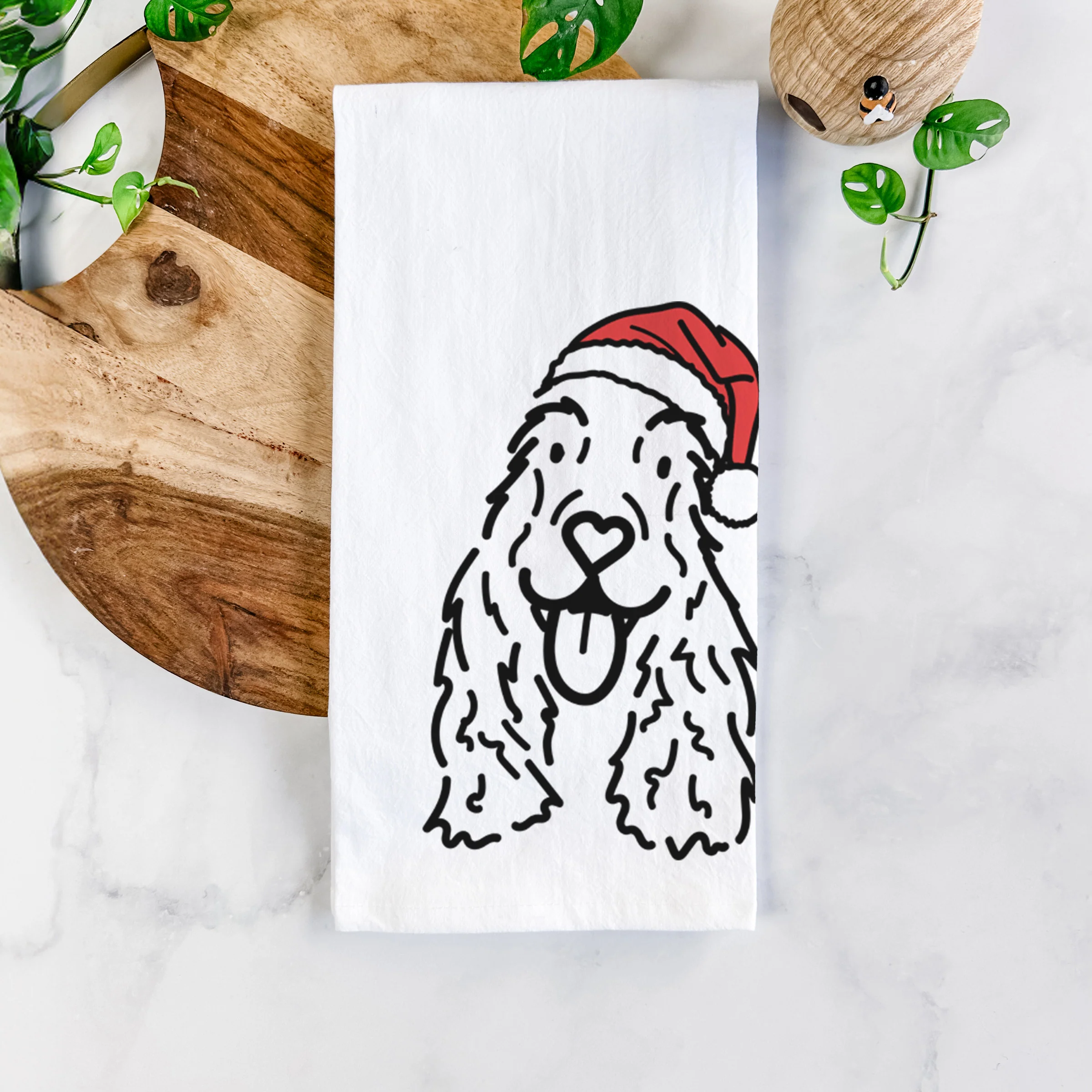 Jolly English Cocker Spaniel - Dolly - Tea Towel - Image 5