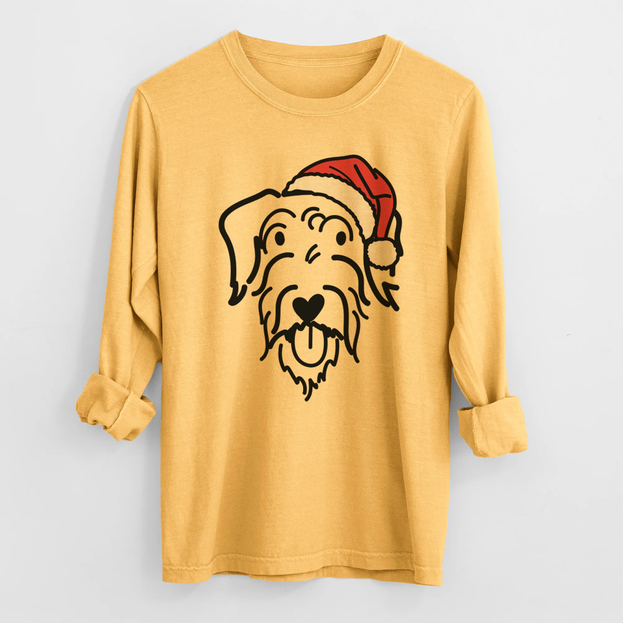 Jolly Doodle - Dug - Heavyweight 100% Cotton Long Sleeve - Image 2